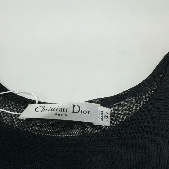 Dior Dior Irregular Black Dress for Women 0079-2507 Size M / US 6-8 / IT 42-44 - 4 Thumbnail