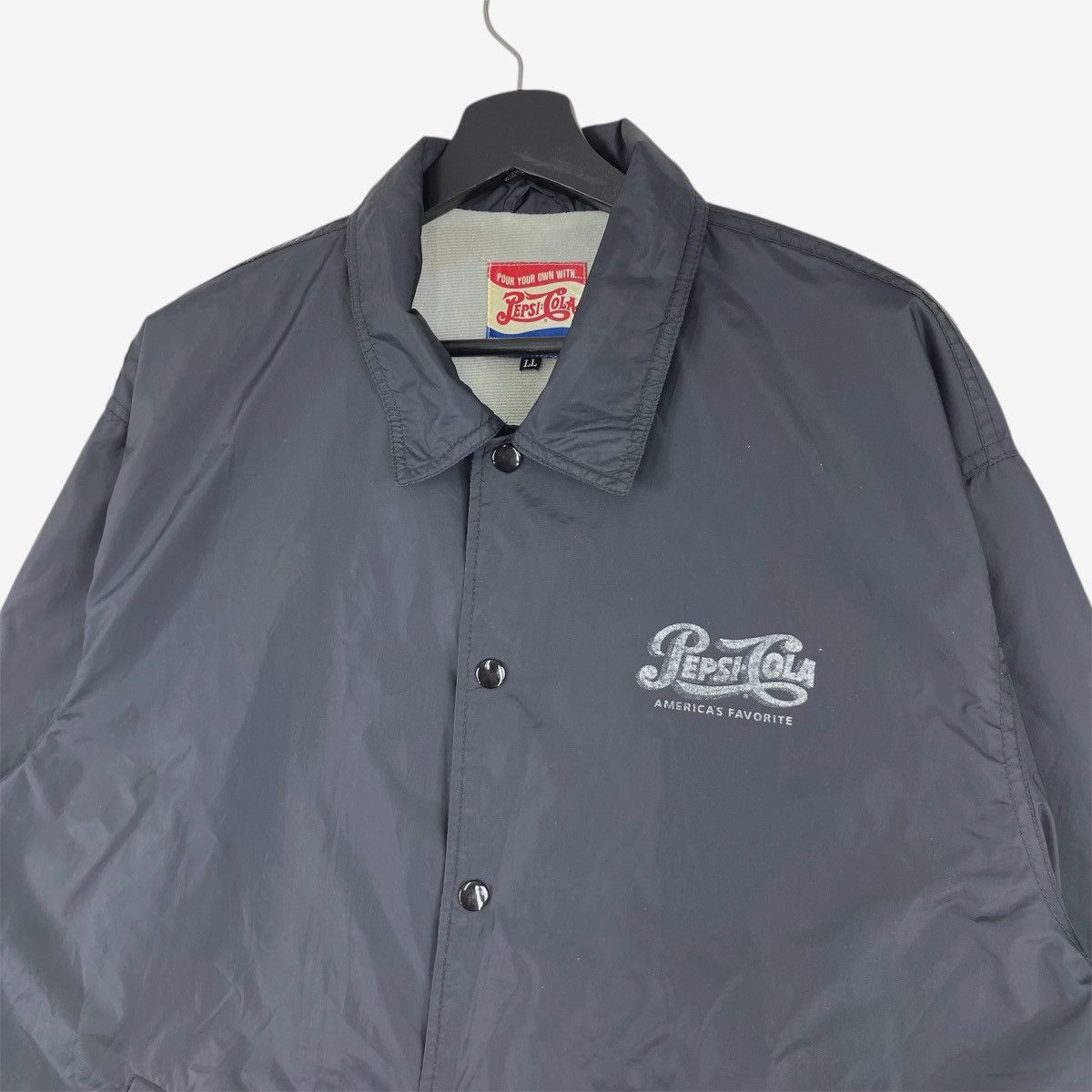 Pepsi Vintage 90’s Pepsi Coach Jacket Size US XL / EU 56 / 4 - 4 Thumbnail