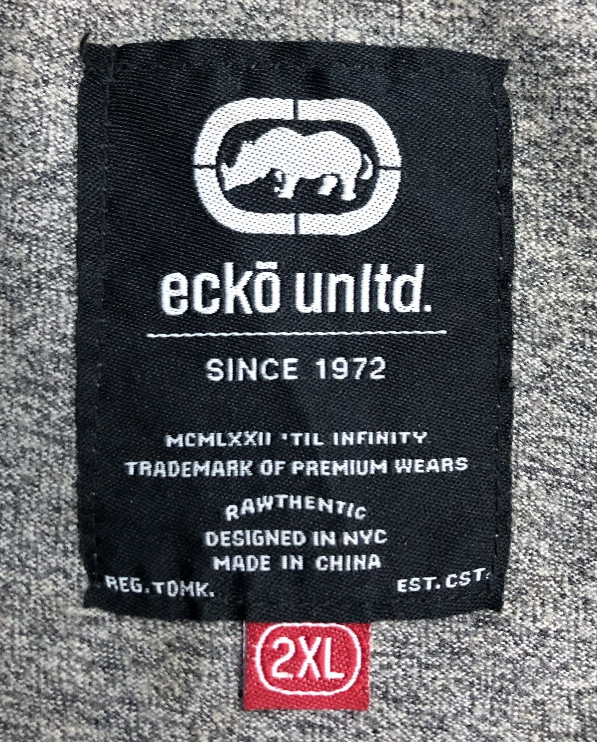 Ecko Unltd. Vintage Ecko Unltd The Rhino League T-Shirt Size US XXL / EU 58 / 5 - 10 Thumbnail