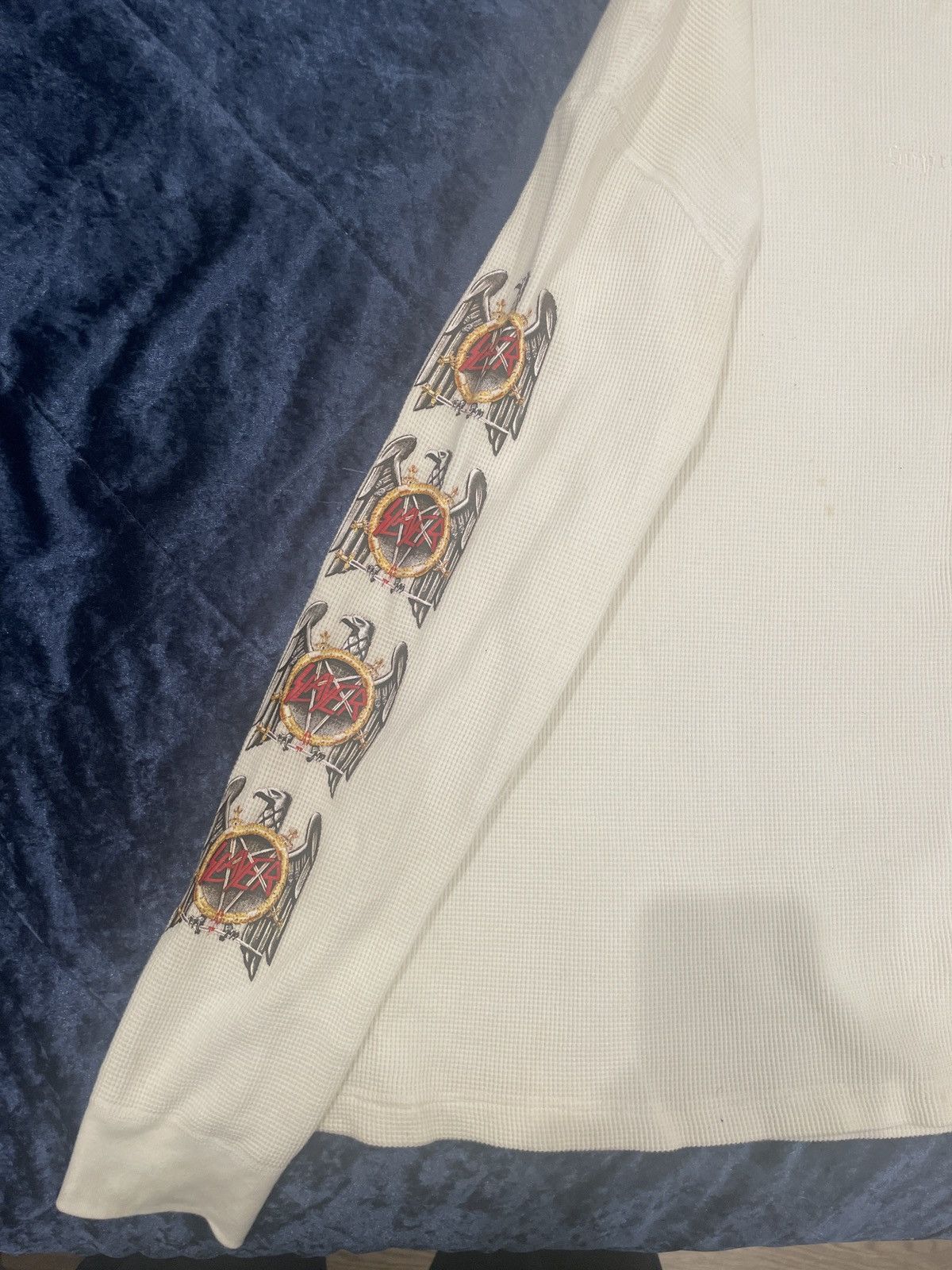 Slayer × Supreme Supreme x Slayer Eagle Thermal Long Sleeve Size US XL / EU 56 / 4 - 5 Thumbnail