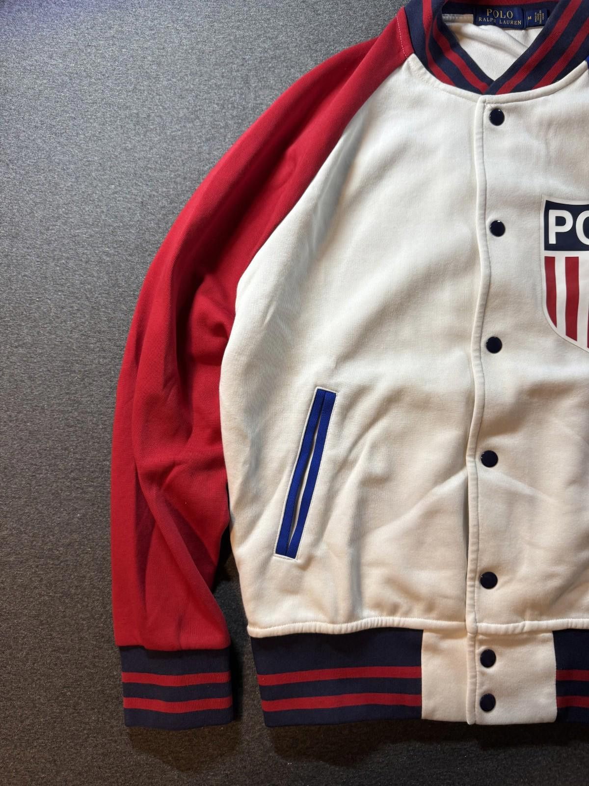 Polo Ralph Lauren Polo Ralph Lauren Shield Logo Red White Blue Jacket Size US M / EU 48-50 / 2 - 3 Thumbnail