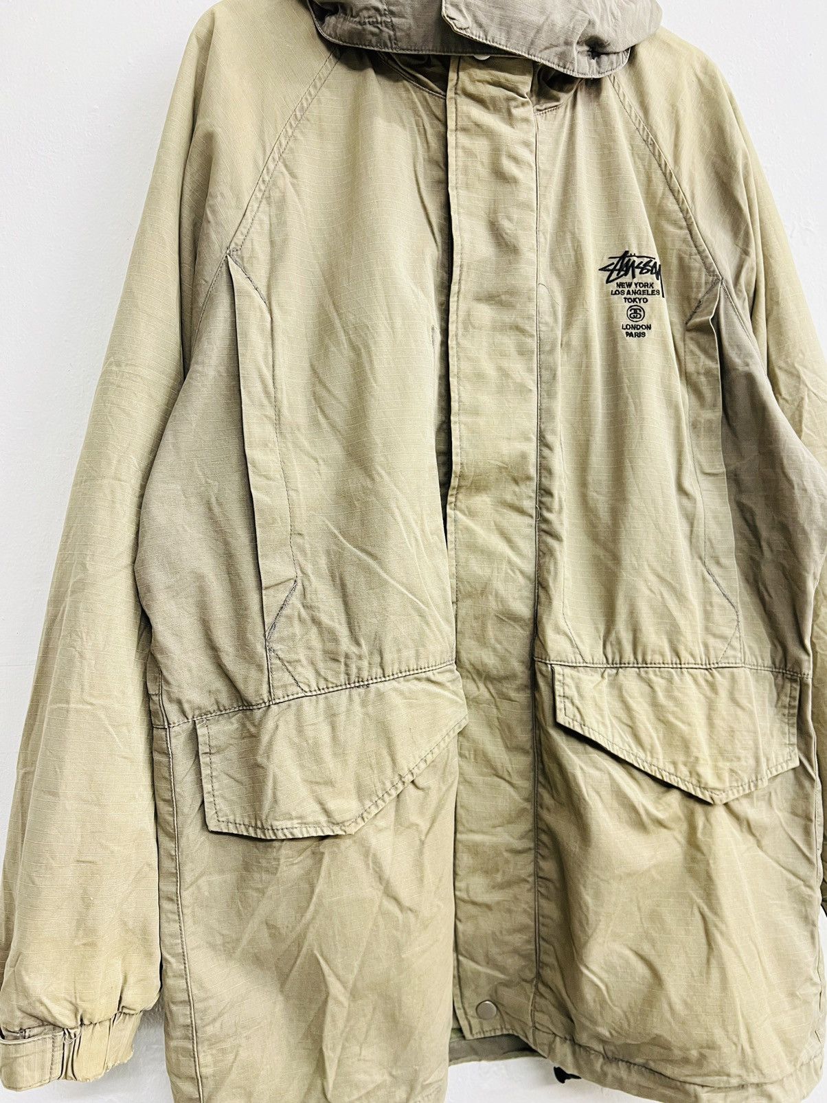 Stussy Authentic Stussy Outer Gear Camouflage Parka Jacket Size US L / EU 52-54 / 3 - 4 Thumbnail