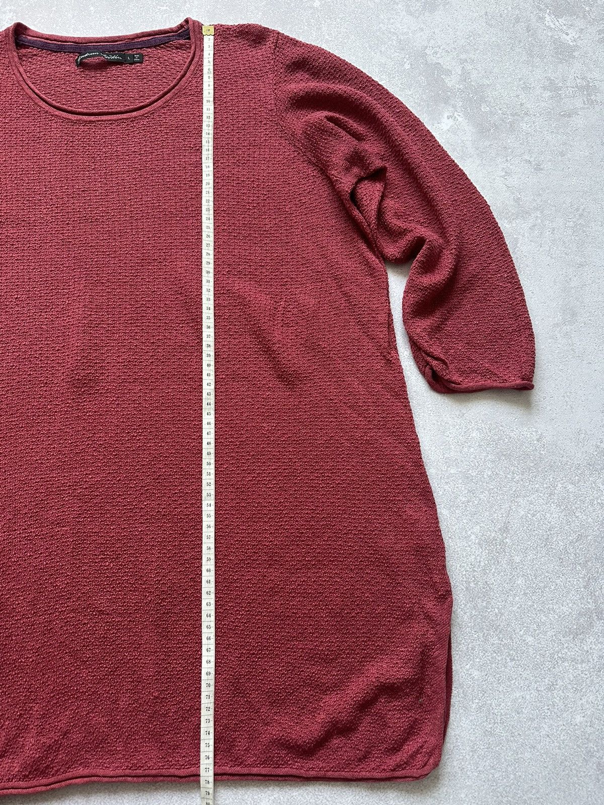 Designer × Vintage Sweater Gudrun Sjoden 100% linen size L Size L / US 10 / IT 46 - 7 Thumbnail