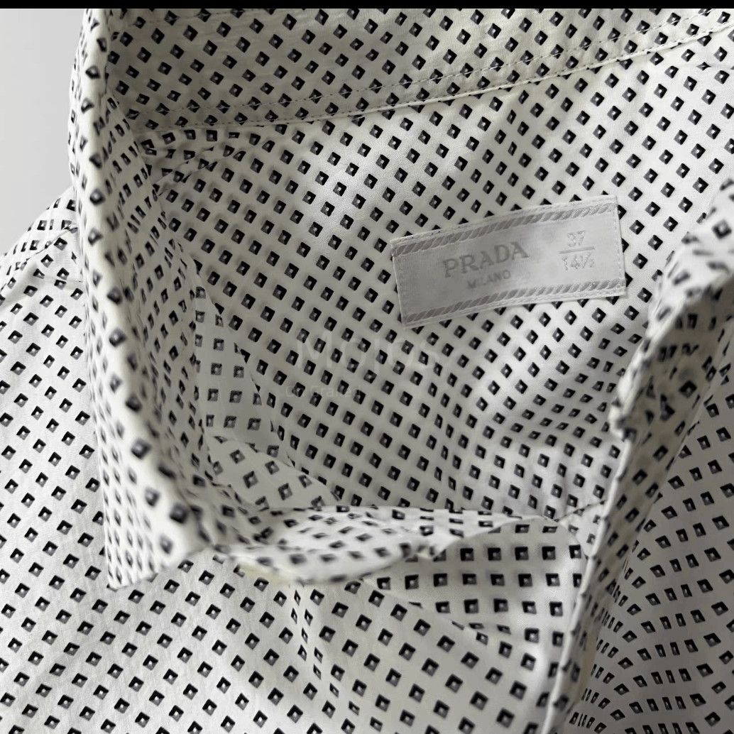 Prada Sz 37 Prada Sots S/S Shirt-2508 Size US S / EU 44-46 / 1 - 4 Thumbnail