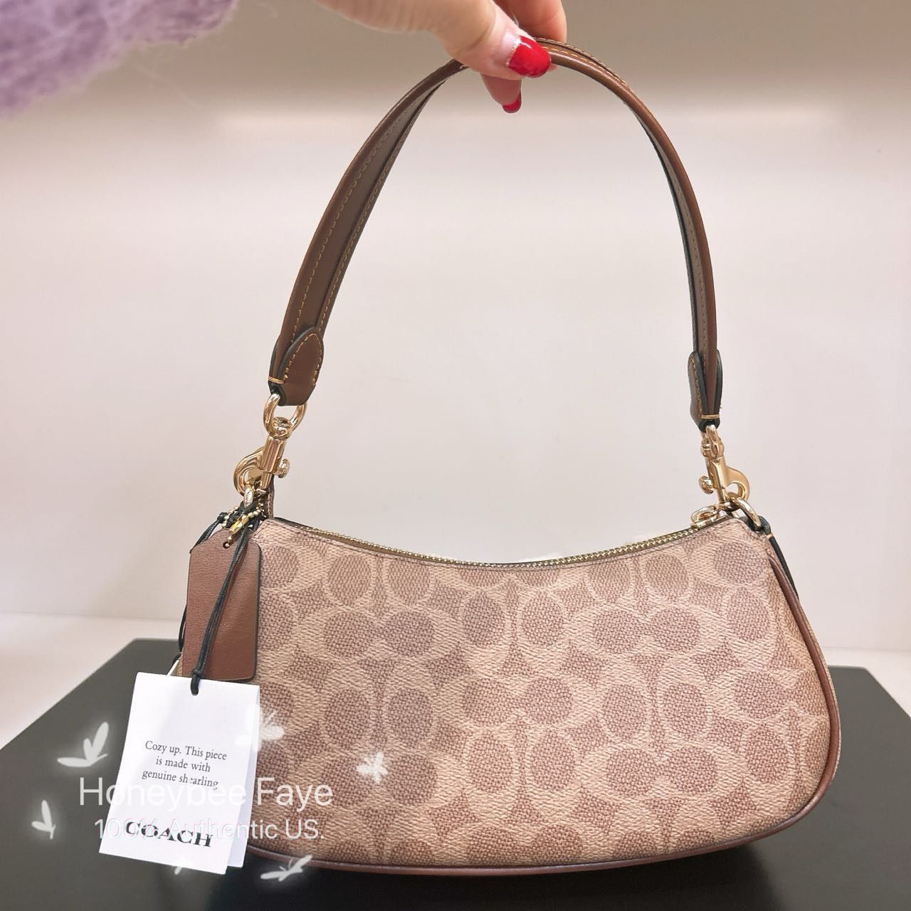 Coach Ashton Bag In Signature Canvas CY658 Size ONE SIZE - 4 Thumbnail
