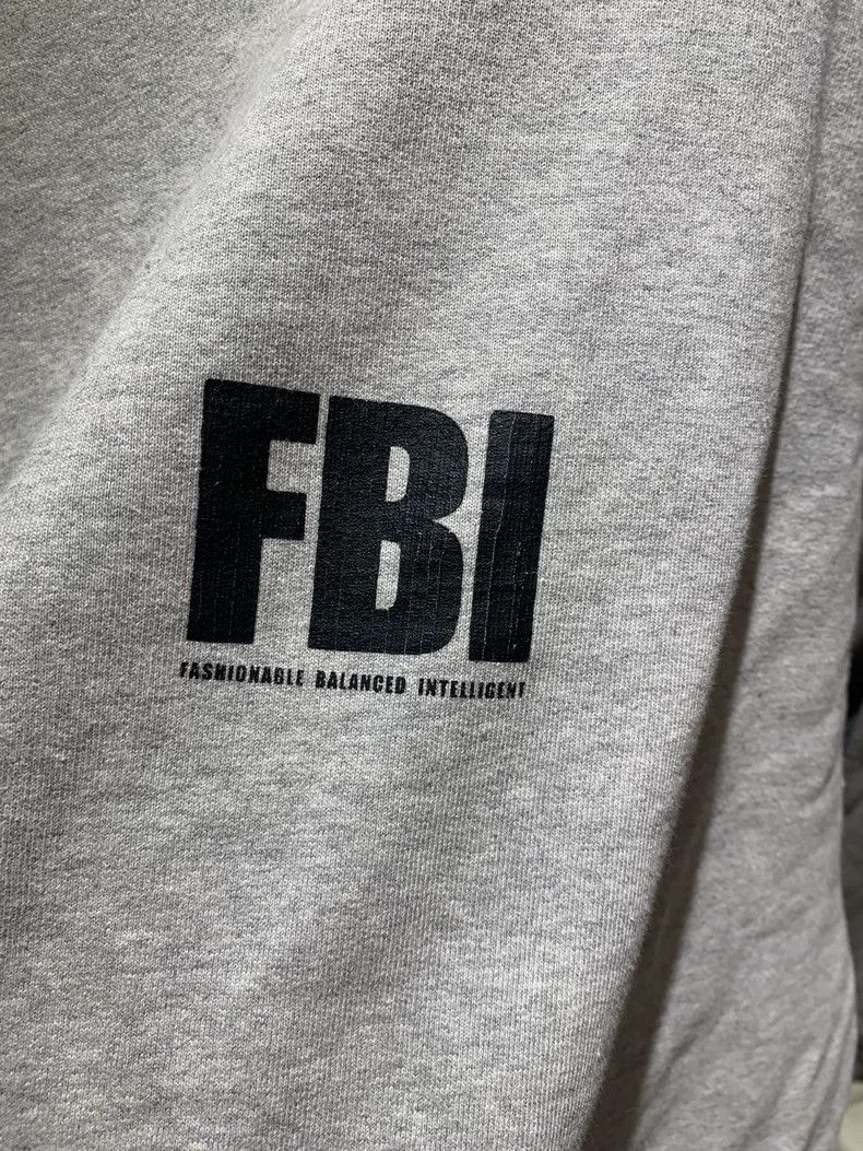 Balenciaga Balenciaga Heather Gray FBI Crewneck Sweatshirt New with T Size US M / EU 48-50 / 2 - 3 Thumbnail