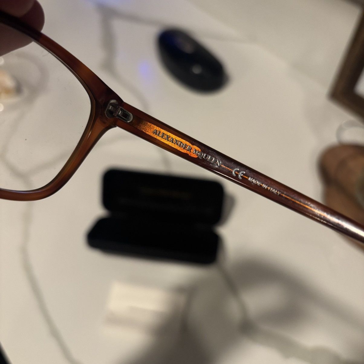 Alexander McQueen Alexander Mqueen Eye Glasses Size ONE SIZE - 5 Thumbnail
