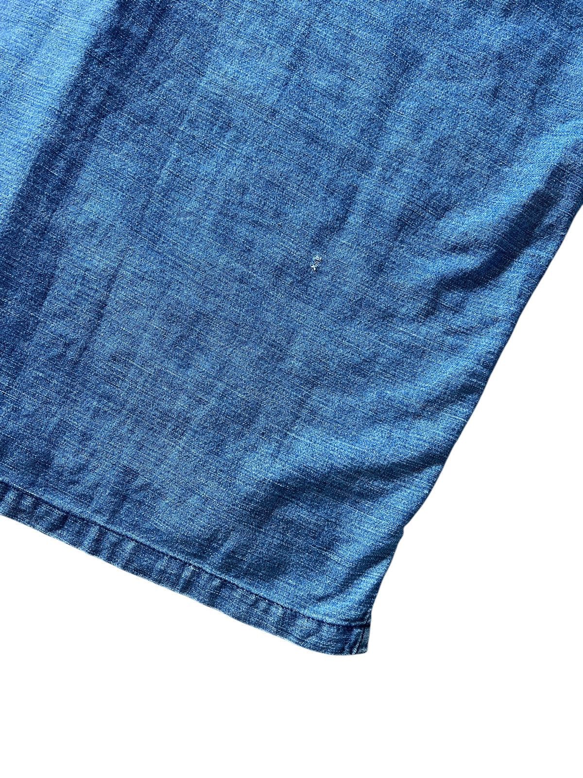 Blue Blue Japan × HOLLYWOOD RANCH MARKET × Japanese Brand Vintage Blue Blue Japan 🇯🇵 Lace Pullover Size US XL / EU 56 / 4 - 14 Thumbnail