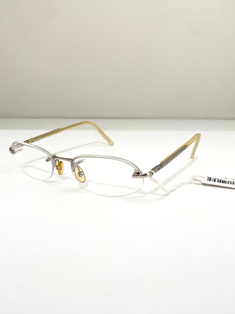 Prada Prada Logo Rimless Retro Oval Vintage Eyeglasses Size ONE SIZE - 5 Thumbnail