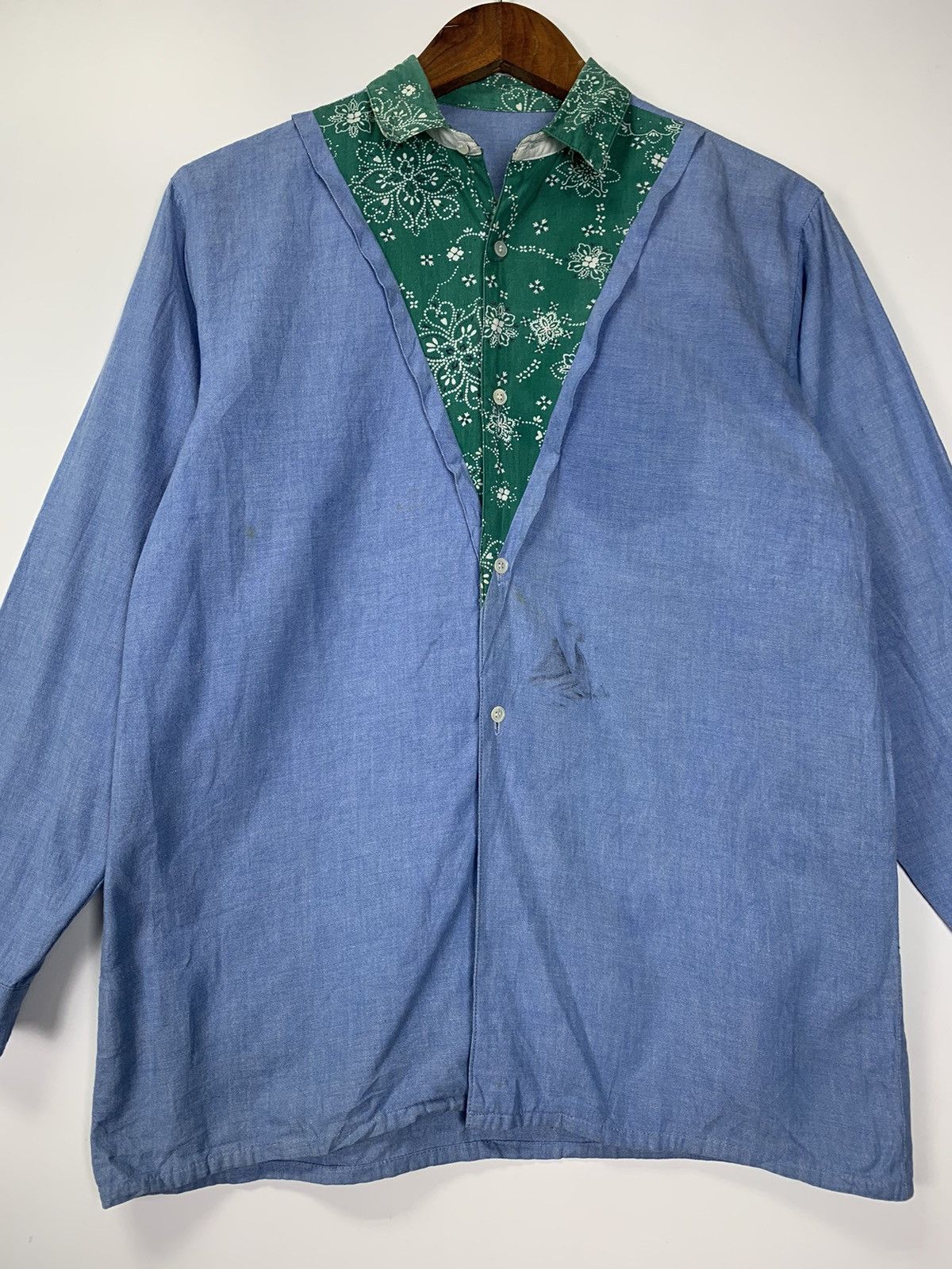 Japanese Brand Vintage Denim Button up Size US S / EU 44-46 / 1 - 2 Thumbnail