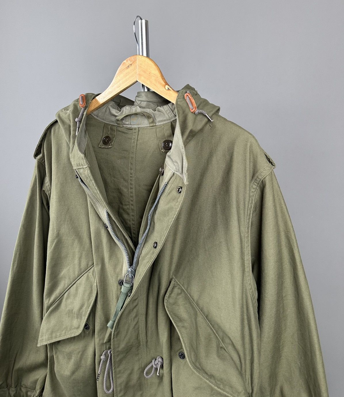 Buzz Rickson's Buzz Rickson’s - M51 Fish Tail Parka BR12266 - Olive Green Size US S / EU 44-46 / 1 - 4 Thumbnail