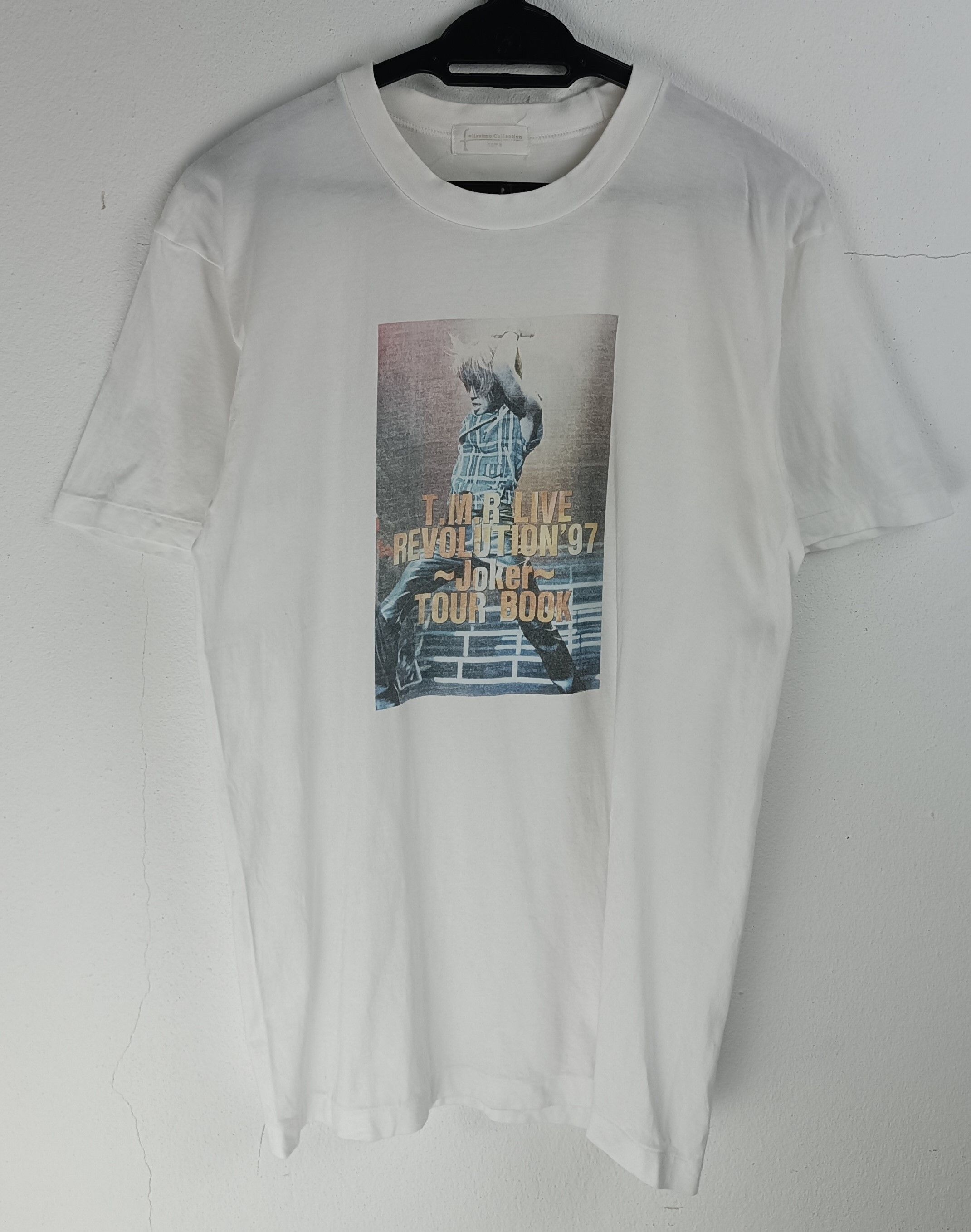 Band Tees VINTAGE 1997 T.M.R Takanori Nishikawa LIVE TEE Dir En Grey Size US M / EU 48-50 / 2 - 3 Thumbnail
