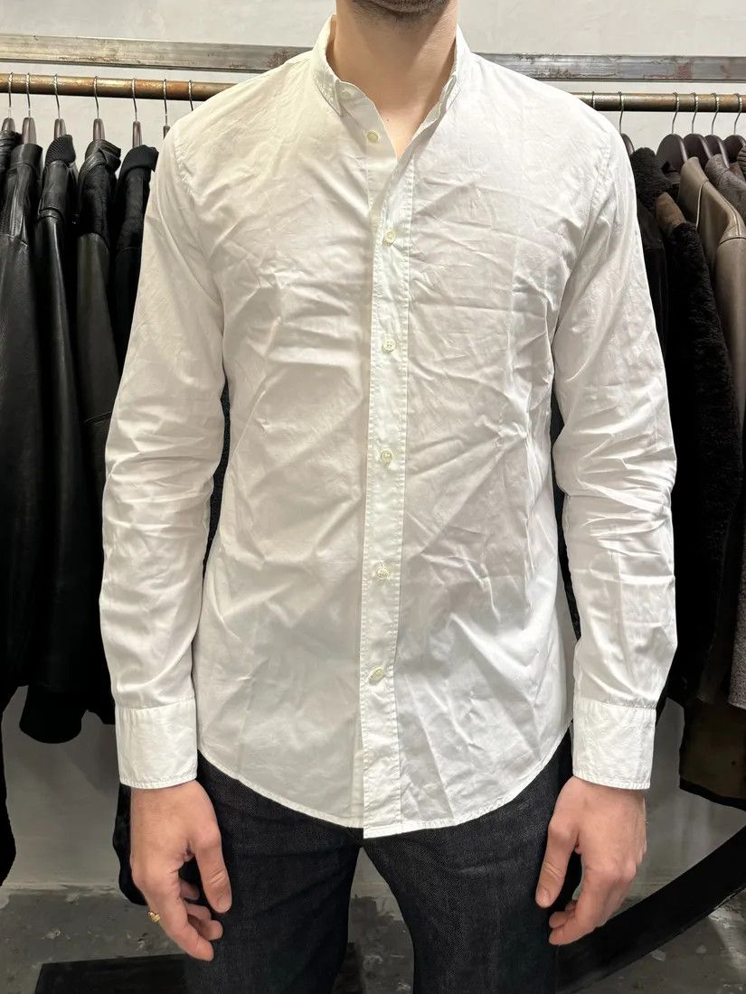 Maison Margiela × Vintage SS2011 Maison Margiela White Signature Shirt Size US M / EU 48-50 / 2 - 3 Thumbnail