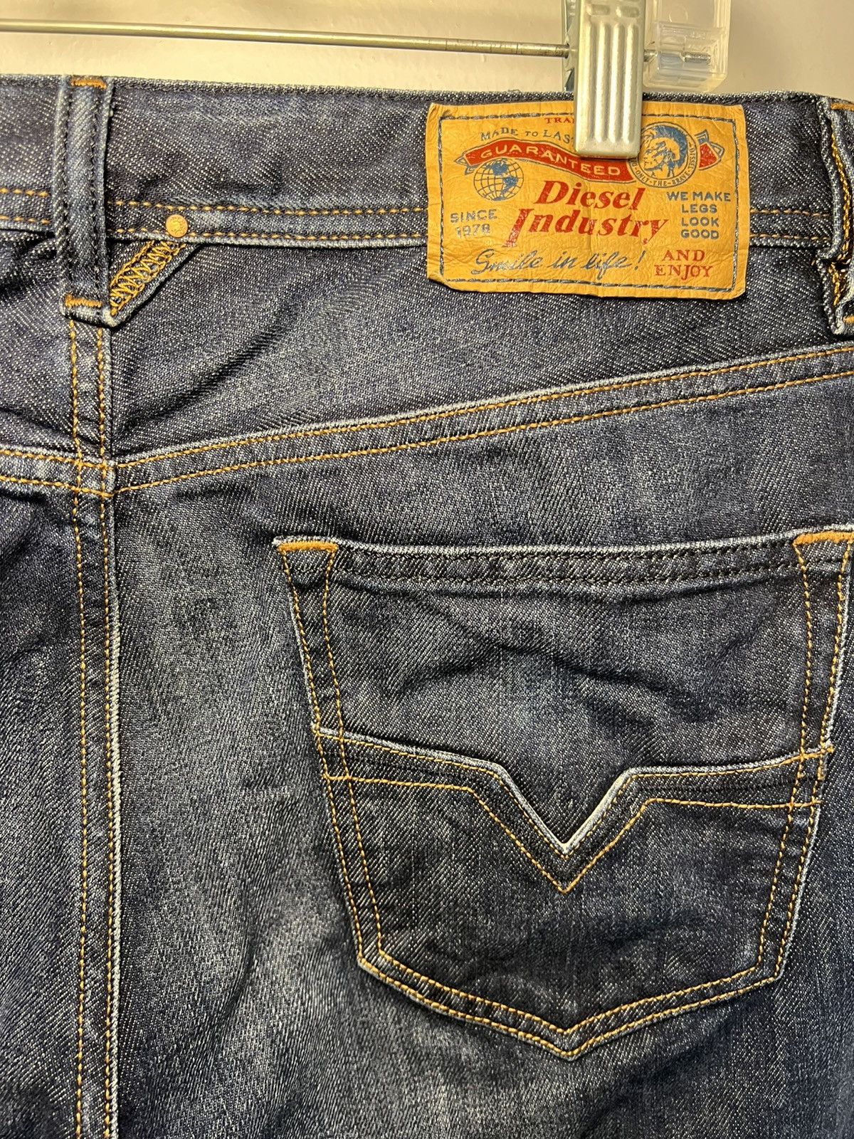 Diesel Vintage Diesel “Larkee” straight cut faded blue denim jeans Size US 36 / EU 52 - 6 Thumbnail