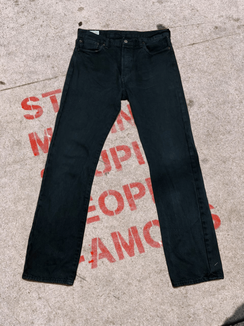 Levi's LEVIS 501 Men’s Black Jeans Regular Cut W34 L34 Size US 34 / EU 50 - 1 Thumbnail
