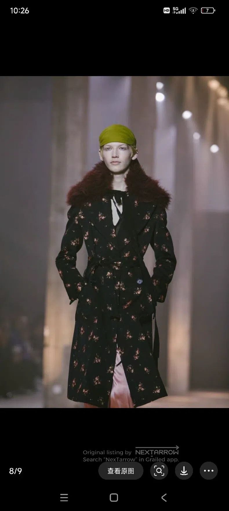 Ann Demeulemeester Ann Demeulemeester Gold Thread Embroidered Coat Size XS / US 0-2 / IT 36-38 - 5 Thumbnail