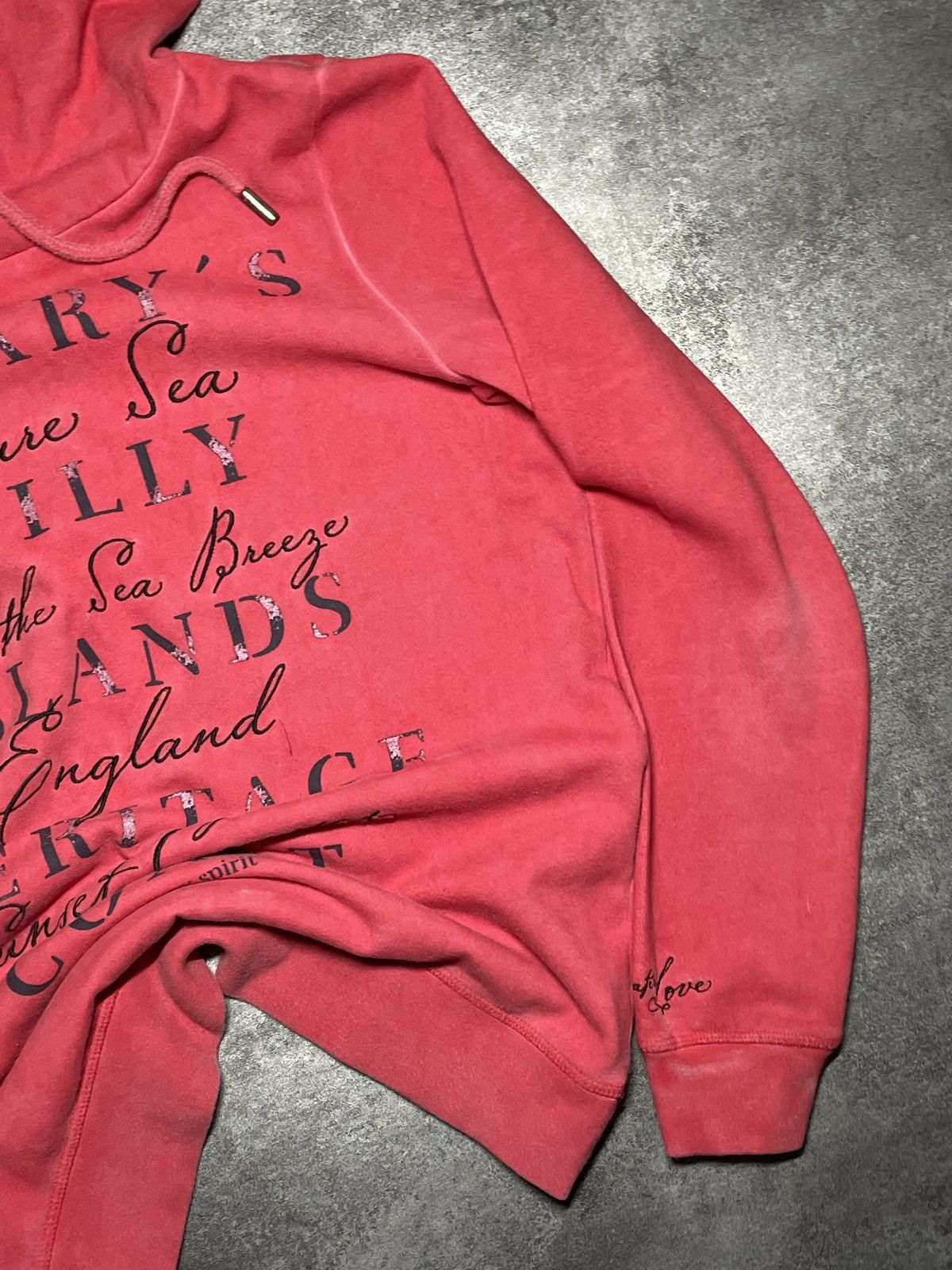 Vintage Vintage Hoodie Spellout Cozy Thick Rare Streetwear Size S / US 4 / IT 40 - 3 Thumbnail