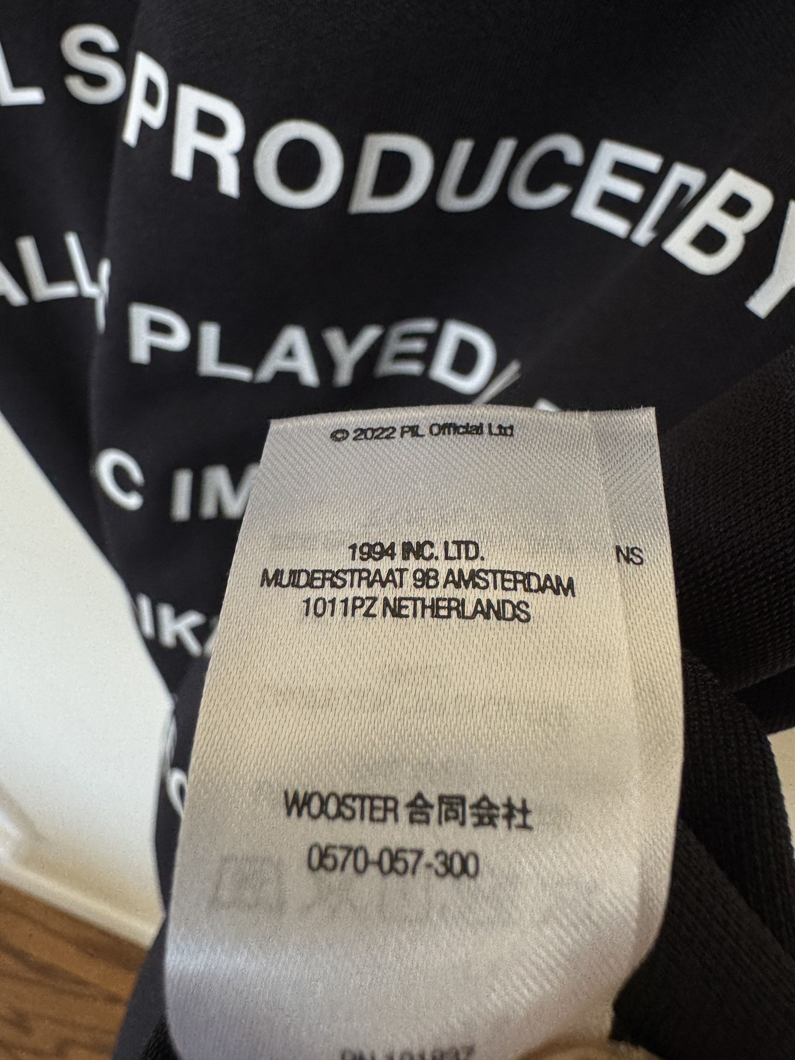 Supreme Supreme PIL Jersey Size US XXL / EU 58 / 5 - 11 Thumbnail