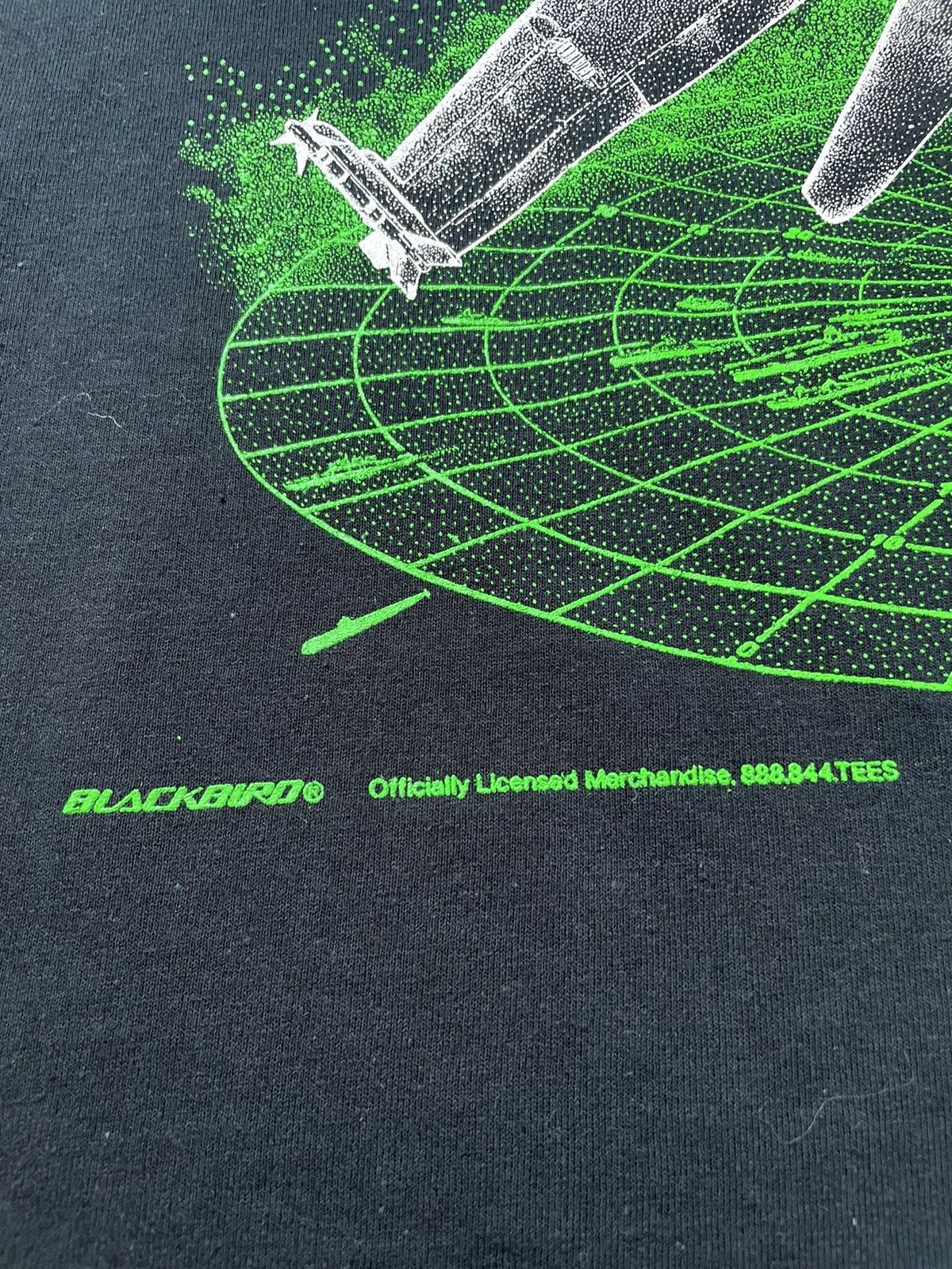 Blackbird × Vintage F/A-18 Hornet Blackbird Jet T-shirt Double Sided Aviation Size US M / EU 48-50 / 2 - 3 Thumbnail