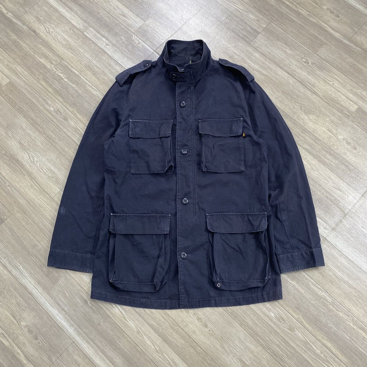 Alpha Industries 1990s Vintage Alpha Industries M-65 Military Field Jacket Size US M / EU 48-50 / 2 - 1 Thumbnail