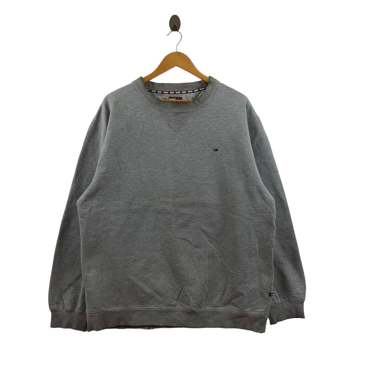 Tommy Hilfiger Vintage TOMMY HILFIGER USA Small Logo Embroidered Sweatshirt Size US XL / EU 56 / 4 - 1 Thumbnail