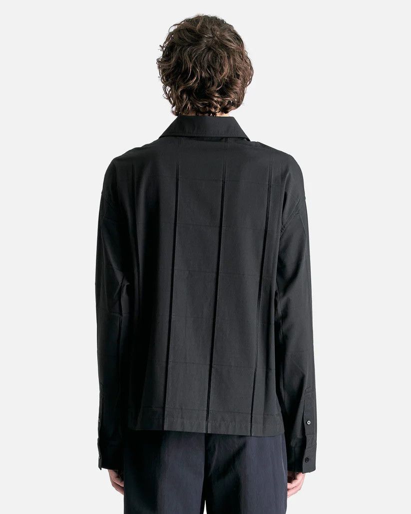 Jacquemus o1s1v1r1oon0925 La Chemise Corto in Black Size US L / EU 52-54 / 3 - 3 Thumbnail