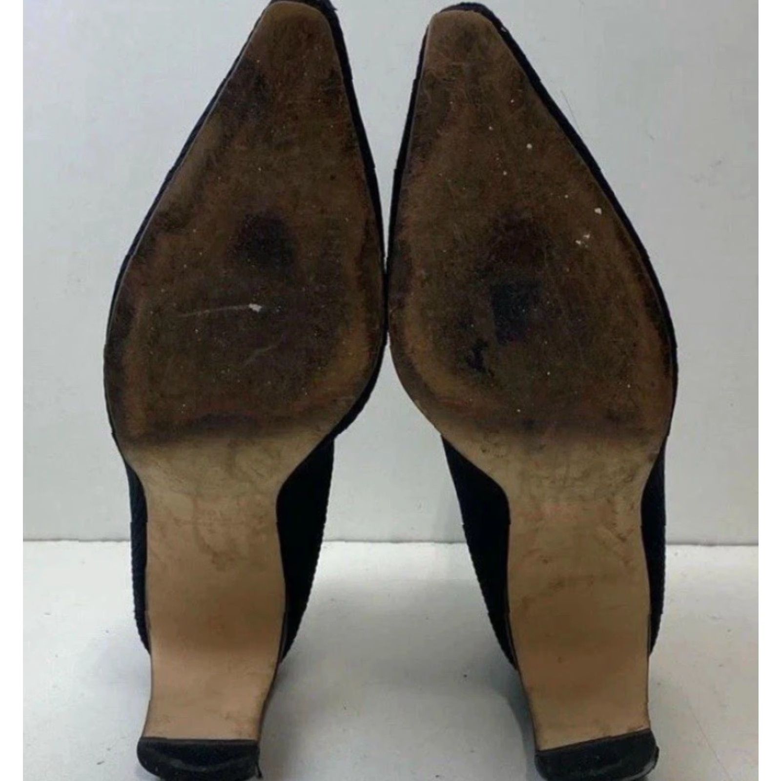 Vintage Kate Spade New York Women’s Valeria Black MidAnkle SlipOn Booties Size 10 Size US 10 / IT 40 - 6 Thumbnail