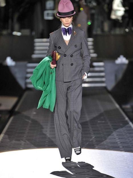 Dsquared2 Dsquared2 Runaway Wool Checked Double Breasted Blazer Size M / US 6-8 / IT 42-44 - 9 Thumbnail