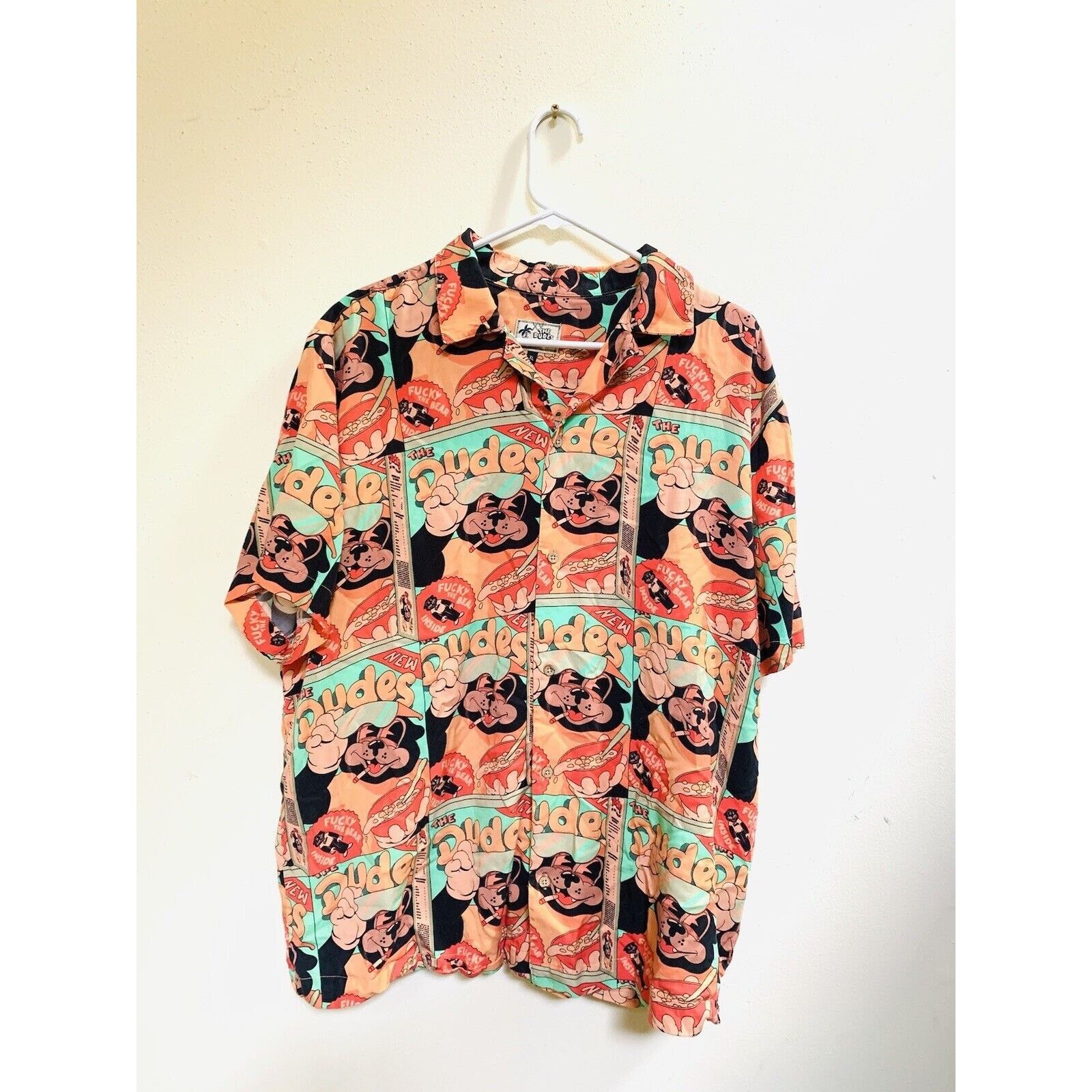 The Dudes Swinger Series Shirt Cereal Bear XL Rare Sold Out