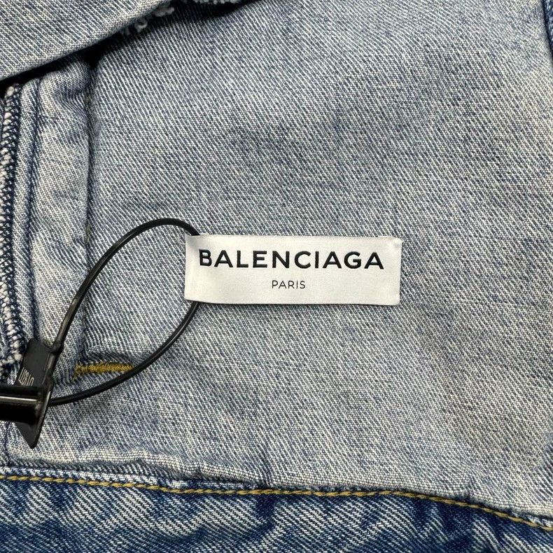 Balenciaga Balenciaga size 34 Ruffled Denim Jacket Size XS / US 0-2 / IT 36-38 - 3 Thumbnail