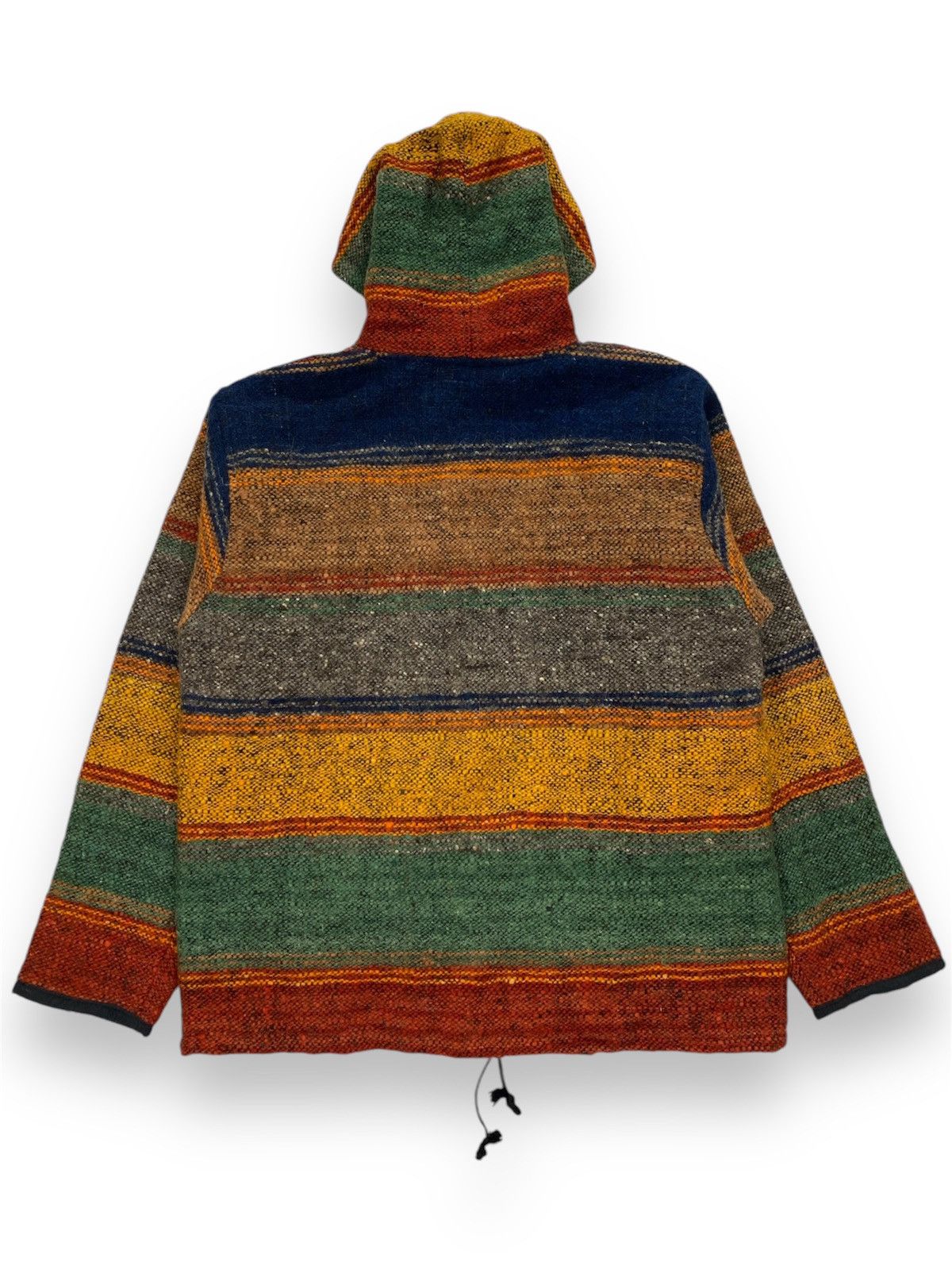 Native Vintage Wool Stripes Hooded Jacket Size US M / EU 48-50 / 2 - 3 Thumbnail
