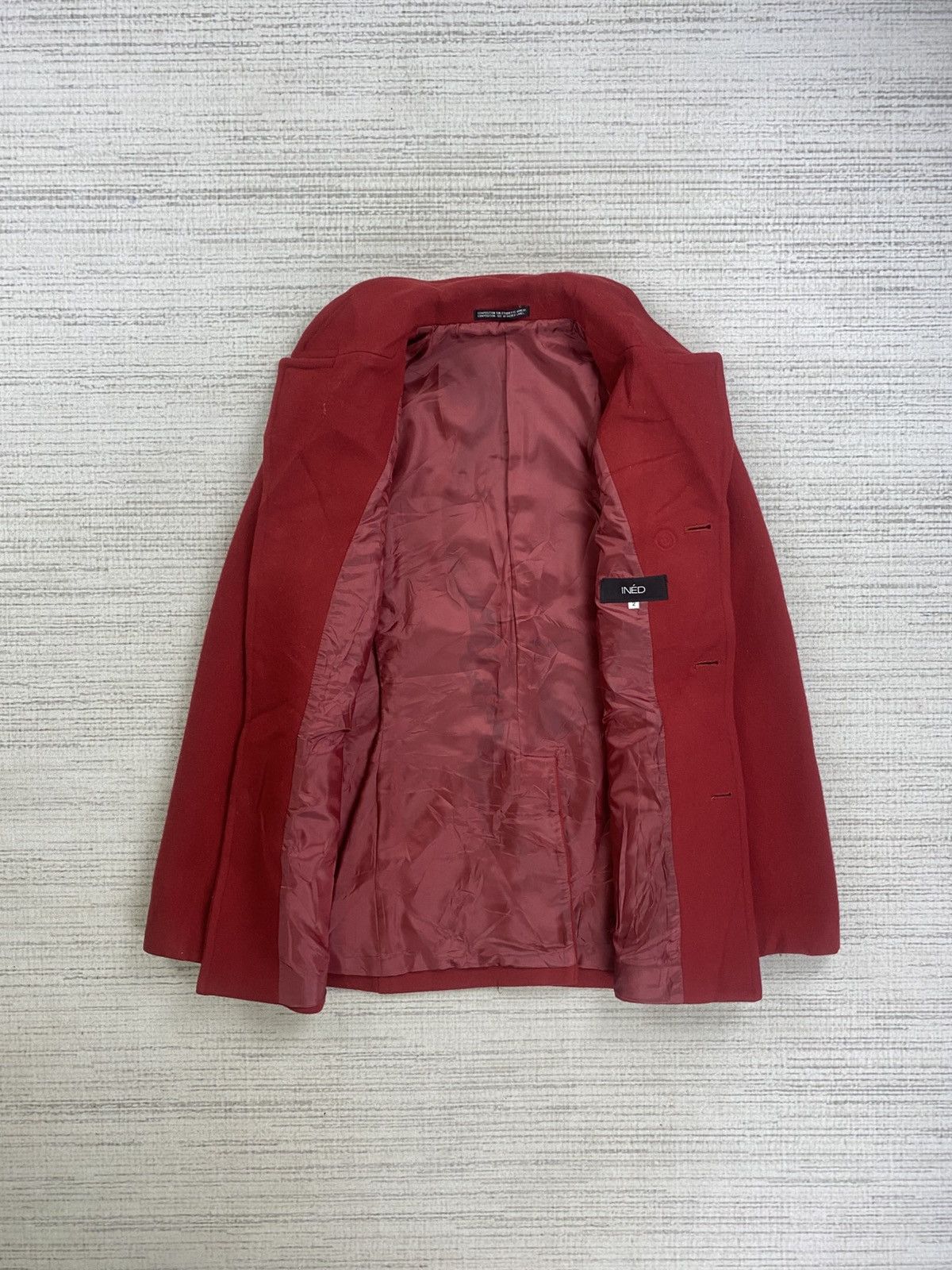 Yohji Yamamoto 🔥STEALS Yohji Yamamoto Ined Wool Jacket Size M / US 6-8 / IT 42-44 - 6 Thumbnail