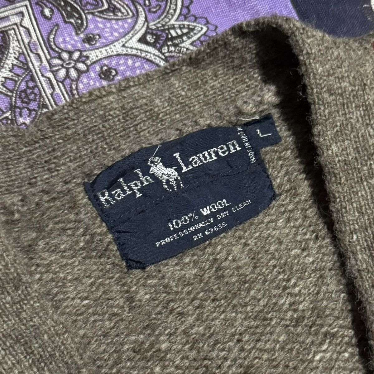 Polo Ralph Lauren × Vintage Polo Ralph Lauren Vintage Cardigan Size US L / EU 52-54 / 3 - 3 Thumbnail