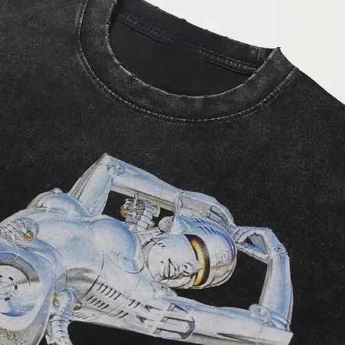 Japanese Brand × Vintage Goth Robot Vintage Design Graphic T-Shirt Size US L / EU 52-54 / 3 - 4 Thumbnail