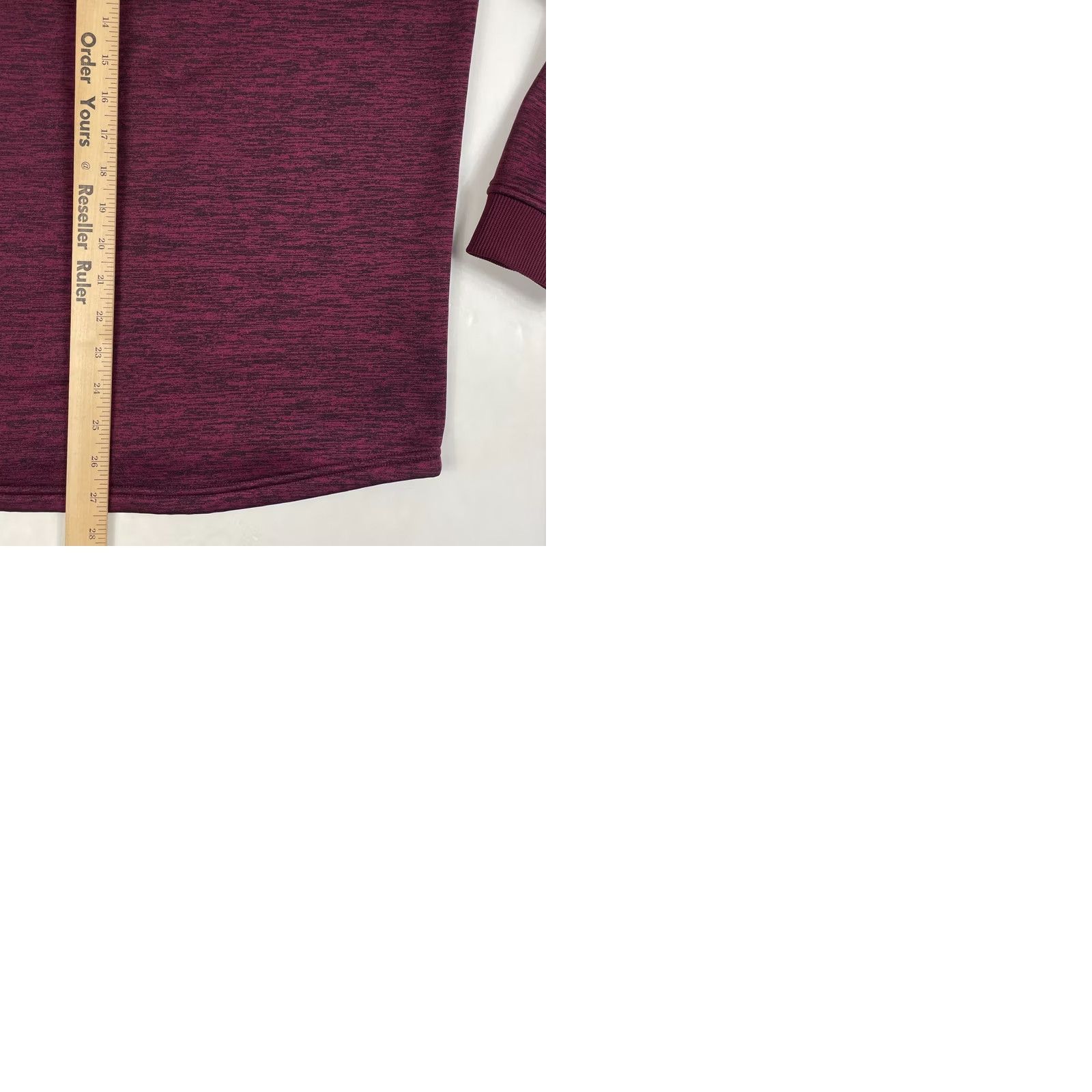 Under Armour Under Armour Sweater Mens Medium Red ColdGear 1/4 Zip Lined Golf Maroon Polo Shirt Sportswear Casual Outdoors Mens Size US M / EU 48-50 / 2 - 9 Thumbnail