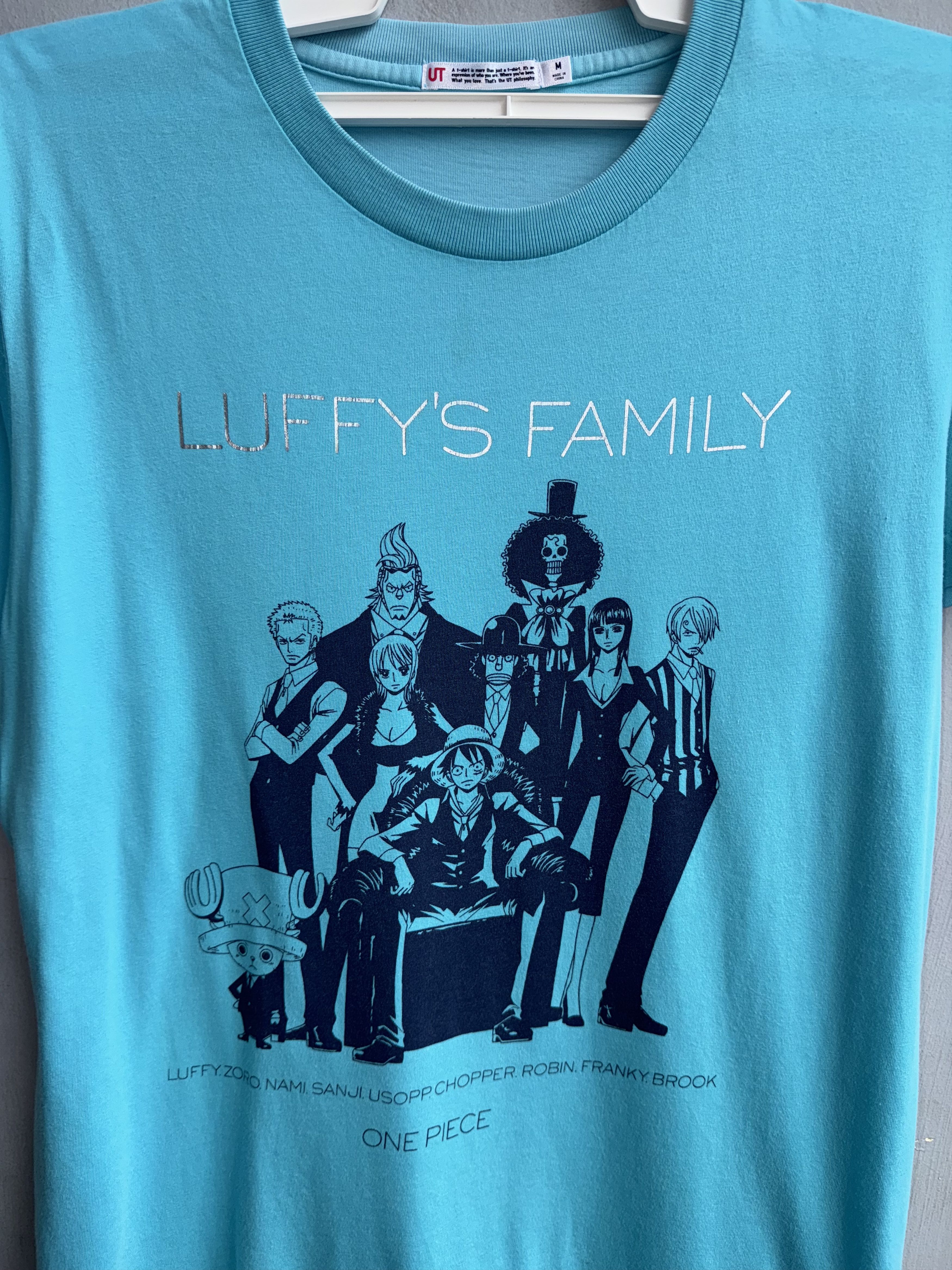 One Piece × Uniqlo One Piece Luffy's Family Uniqlo Shirt Size US M / EU 48-50 / 2 - 3 Thumbnail