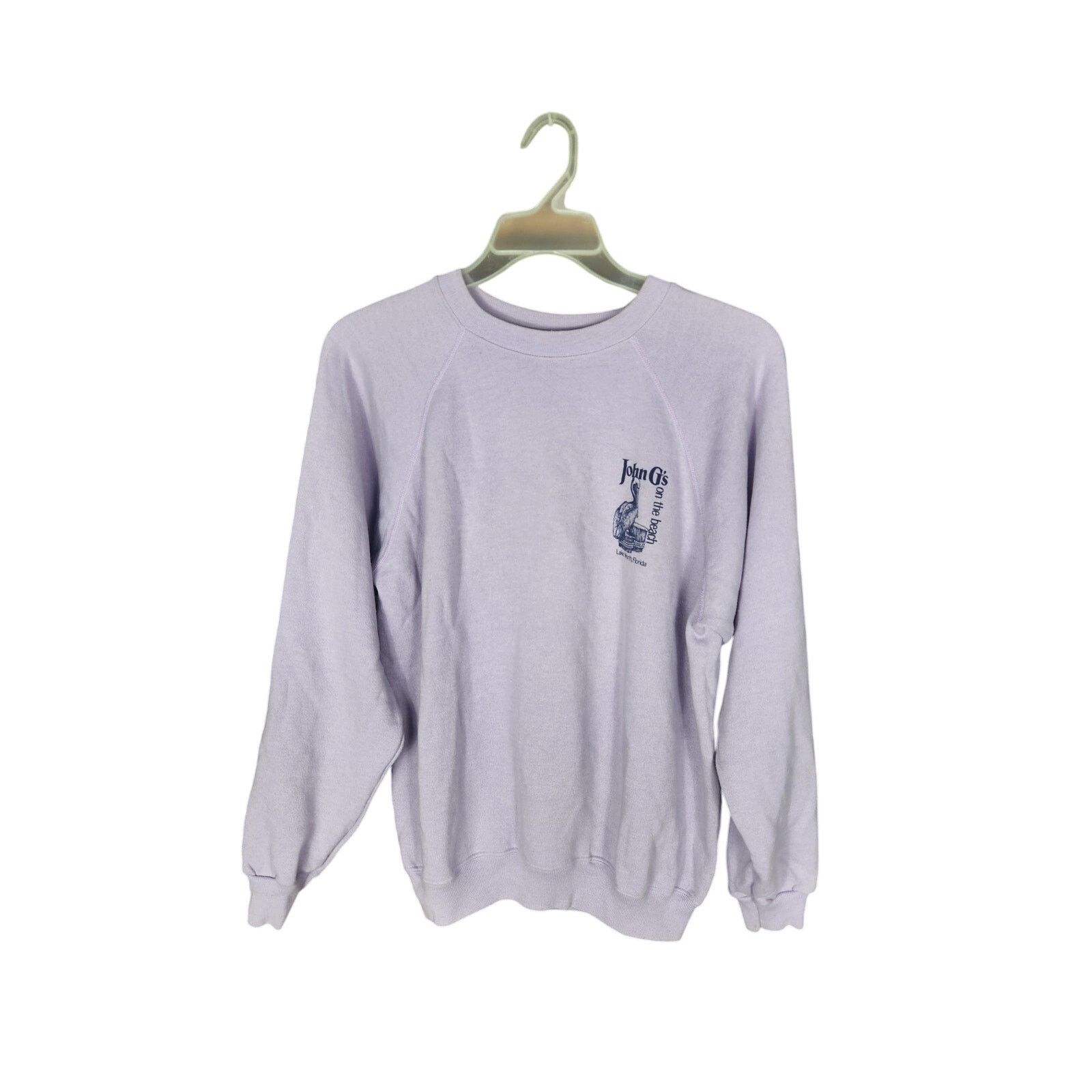 Hanes Vintage 90s Beach Crewneck men's large Size US L / EU 52-54 / 3 - 2 Thumbnail