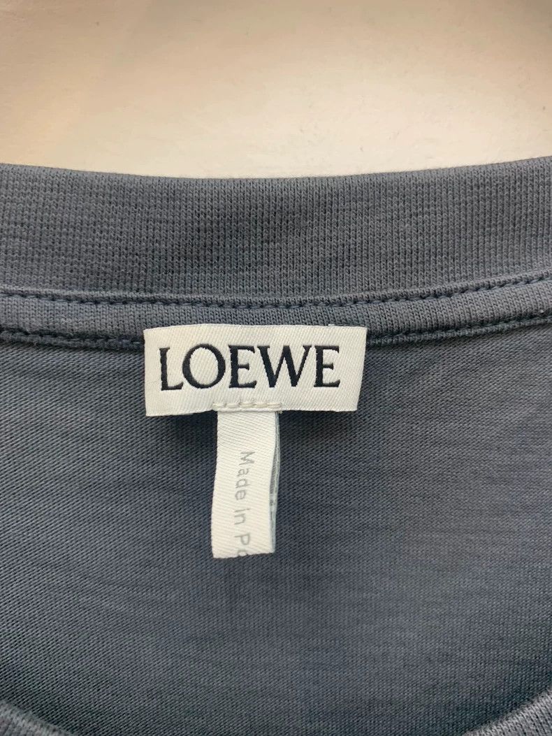 Loewe LOEWE Classic embroidery logo short sleeve T-shirt Size US XL / EU 56 / 4 - 3 Thumbnail