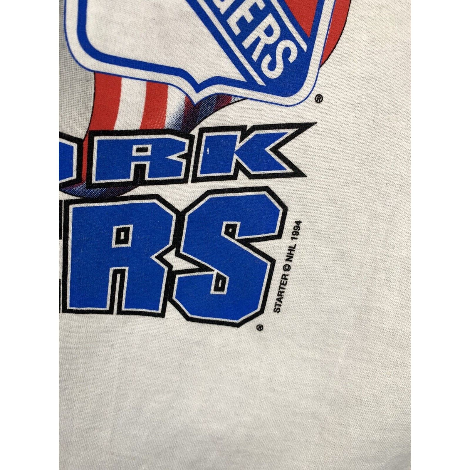 Hanes New York Rangers 1994 Stanley Cup Champions Lg Vintage NOS Size US L / EU 52-54 / 3 - 5 Thumbnail