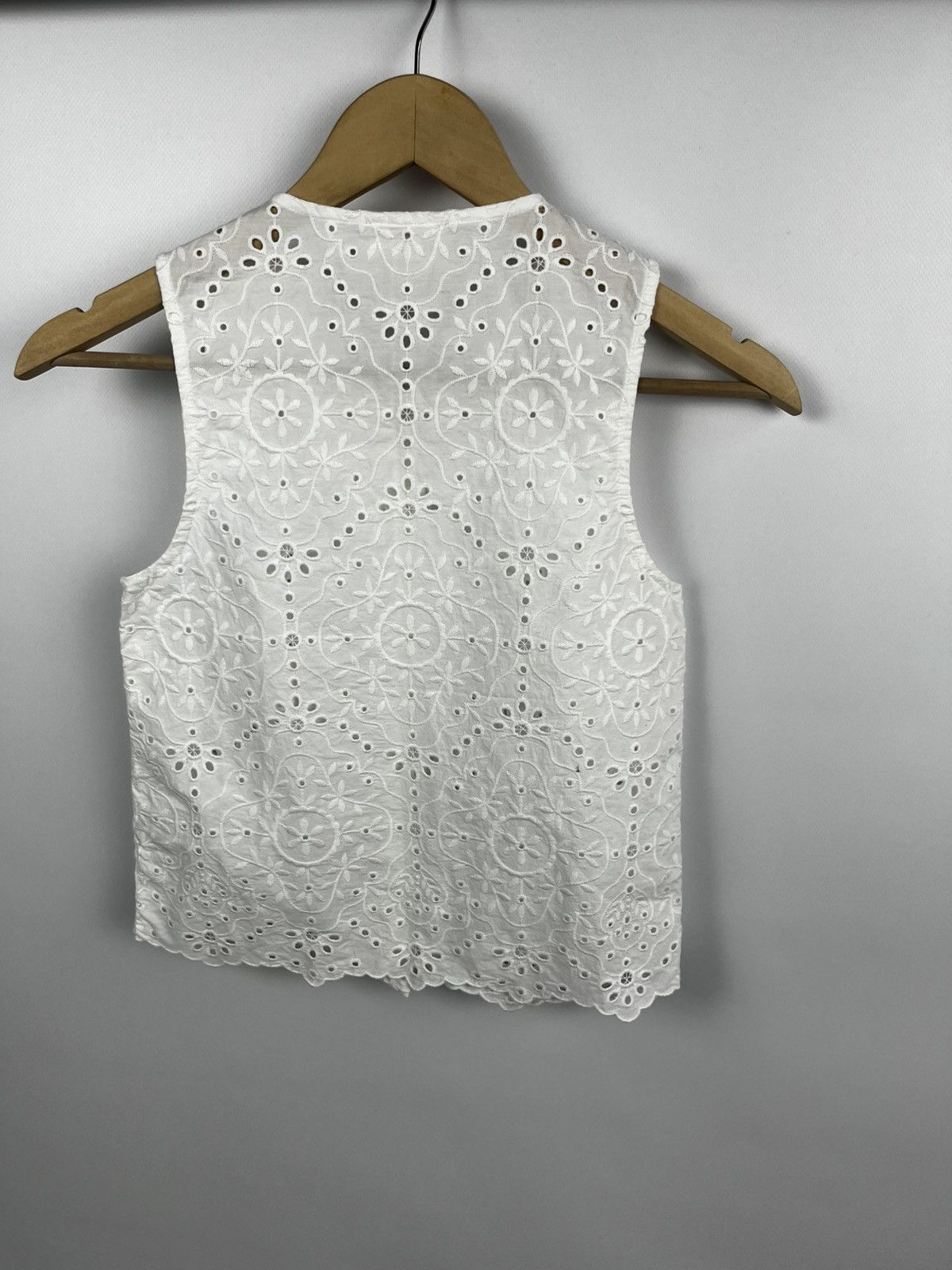 Sezane Sezane | Tops | Nwt Sezane Roni Blouse Elegant White Size XS / US 0-2 / IT 36-38 - 5 Thumbnail