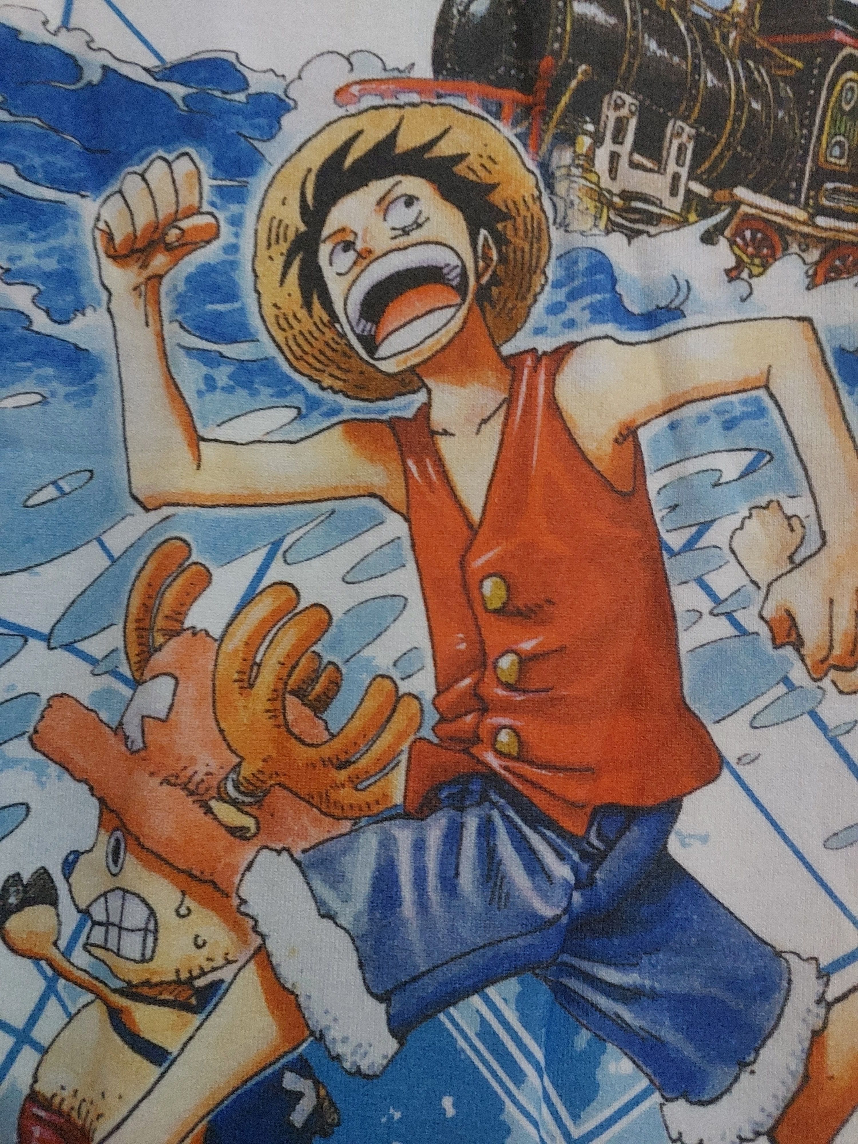 Anime × Japanese Brand × Vintage VINTAGE ONE PIECE ANIME WEEKLY JUMP TSHIRT Size US XS / EU 42 / 0 - 6 Thumbnail