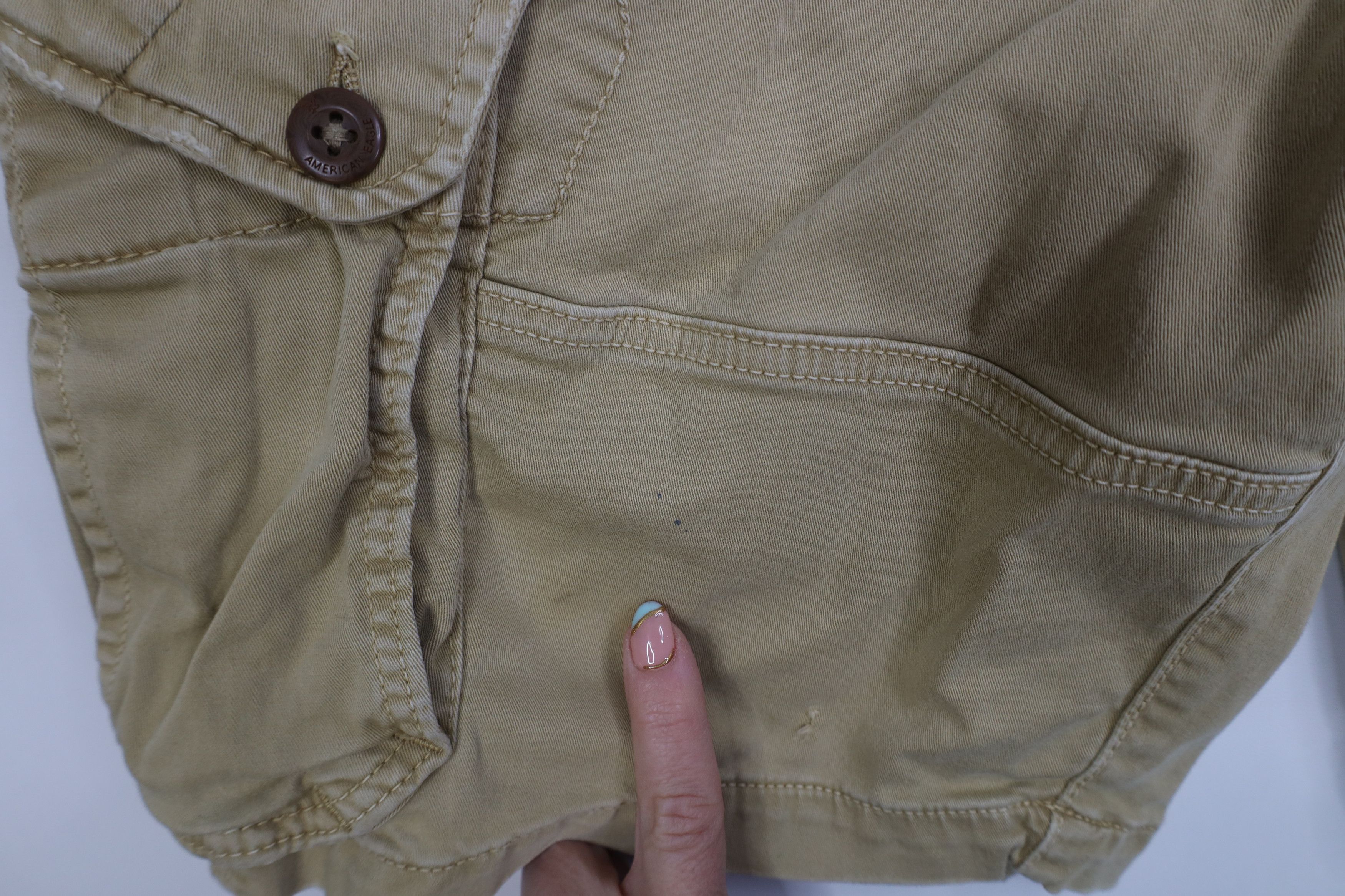 American Eagle Outfitters Vintage Y2K American Eagle Outfitters Cargo Shorts Brown Size US 32 / EU 48 - 6 Thumbnail