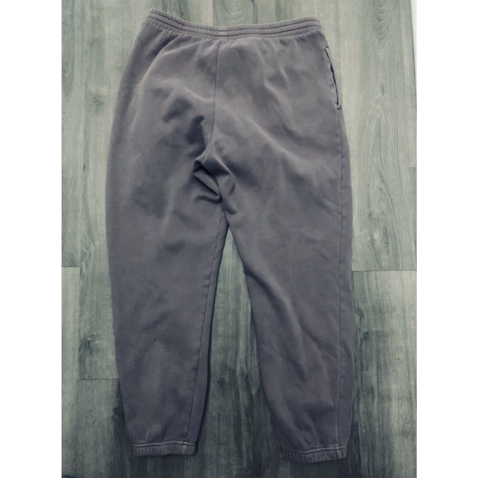 Victoria's Secret VICTORIA’S SECRET PINK Violet Jogger Pocket Drawstring Sweatpants Large Pants Women Violet Regular Relaxed Tapered Drawstring Pockets Solid Violet Size 36" / US 14 / IT 50 - 4 Thumbnail