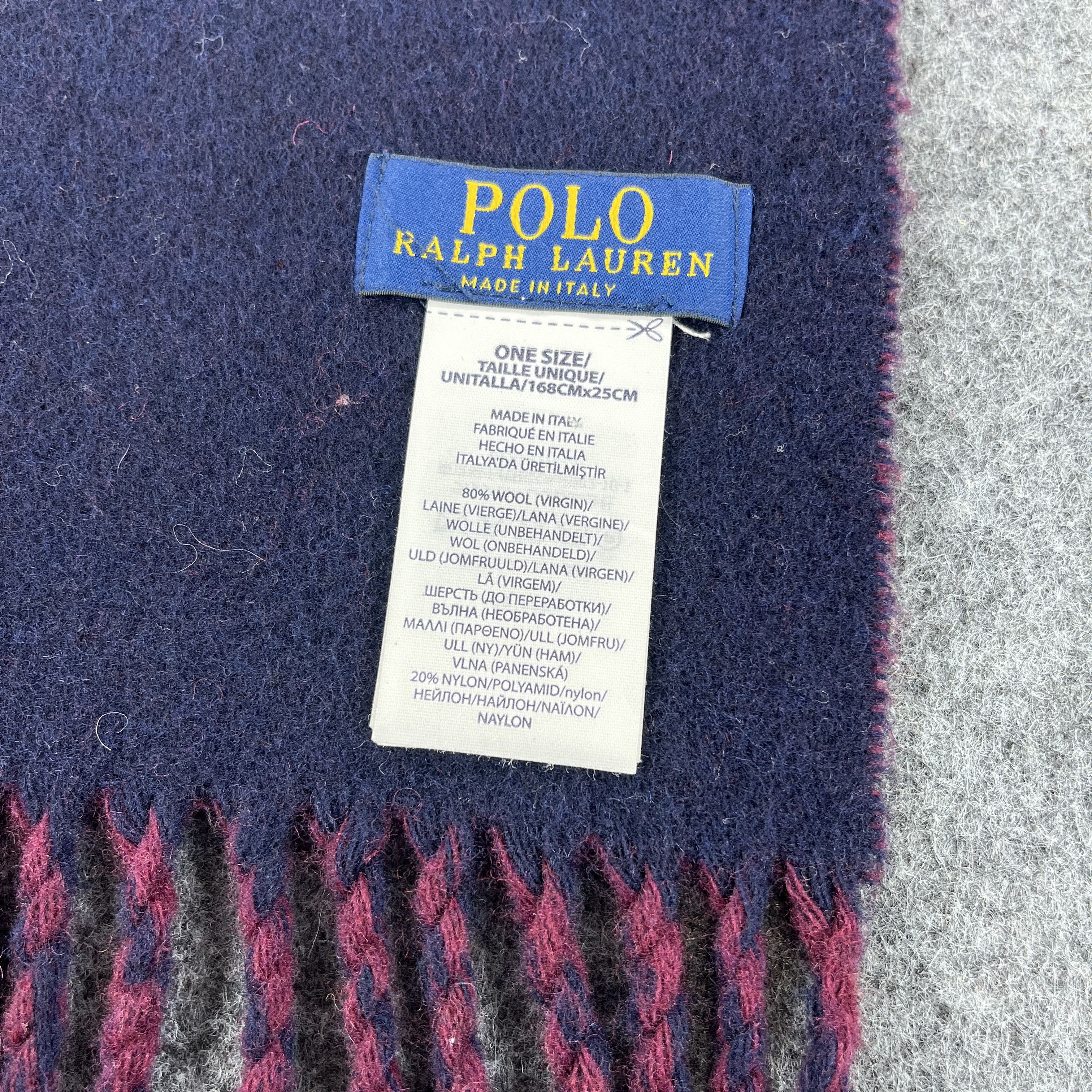 Polo Ralph Lauren Polo Ralph Lauren Scarf / Muffler / Neckwear T1298 Size ONE SIZE - 6 Thumbnail