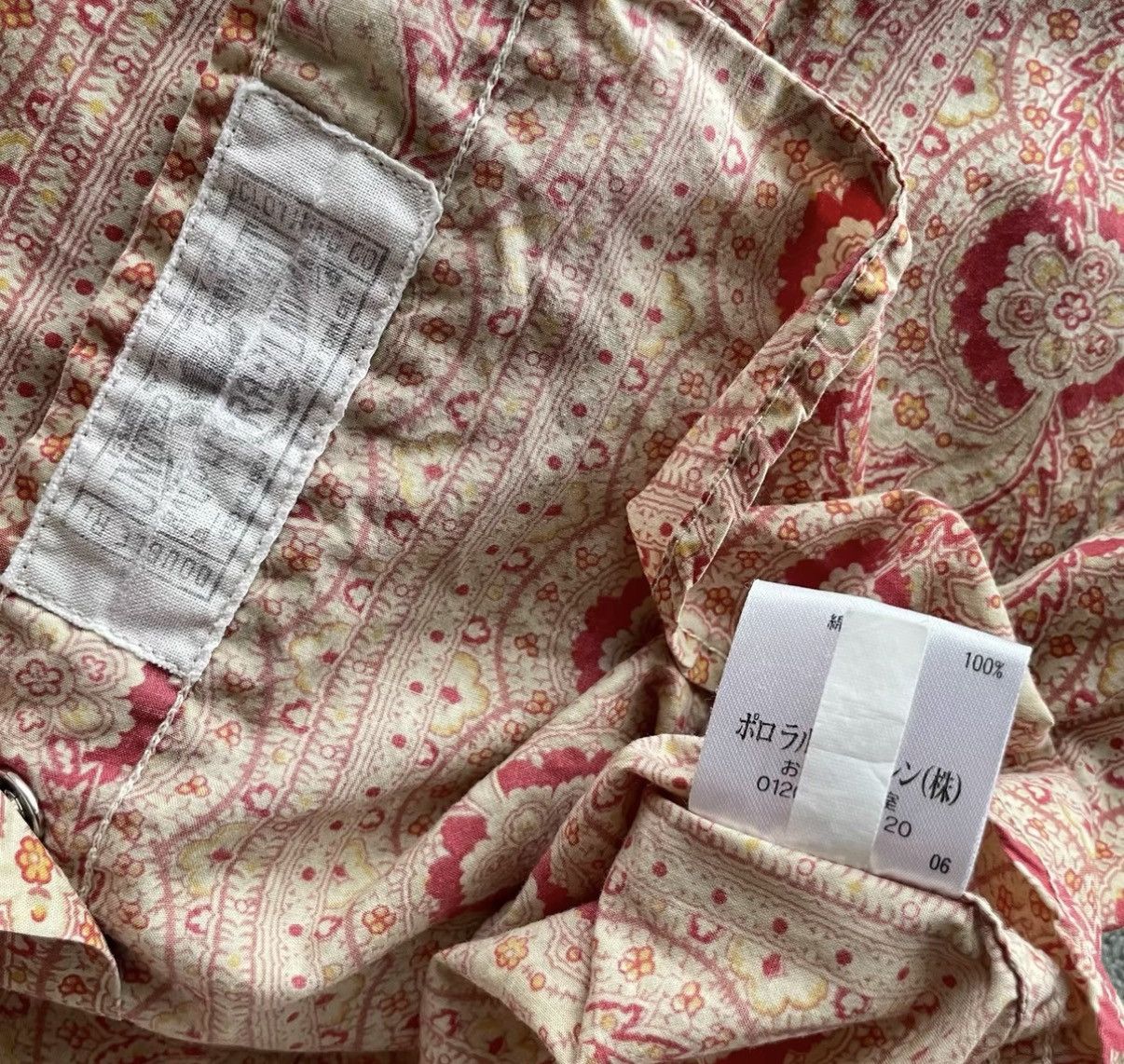 RRL Ralph Lauren RRL Ralph Lauren Double RL Printed Western Shirt K22 Size US S / EU 44-46 / 1 - 5 Thumbnail