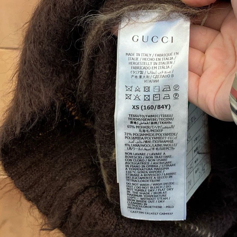 Gucci Gucci Popular Da Laohua Manyin Mahai Hair Sweater 2502-Next Size US XS / EU 42 / 0 - 4 Thumbnail
