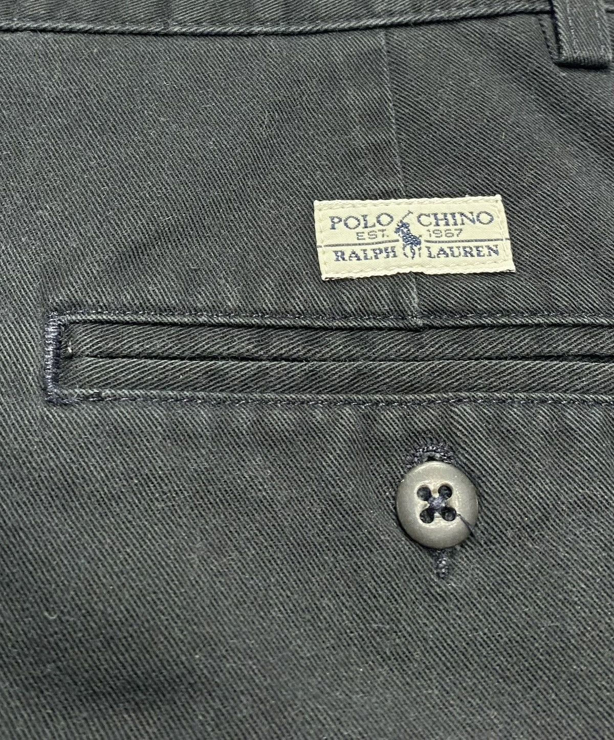 Polo Ralph Lauren 90’s Vintage Polo Ralph Lauren Navy Chino Pants Size US 30 / EU 46 - 3 Thumbnail