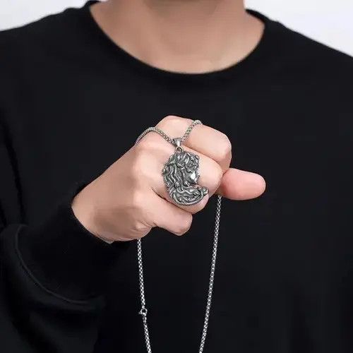 VIBE Medusa Pendants Necklace Size ONE SIZE - 3 Thumbnail