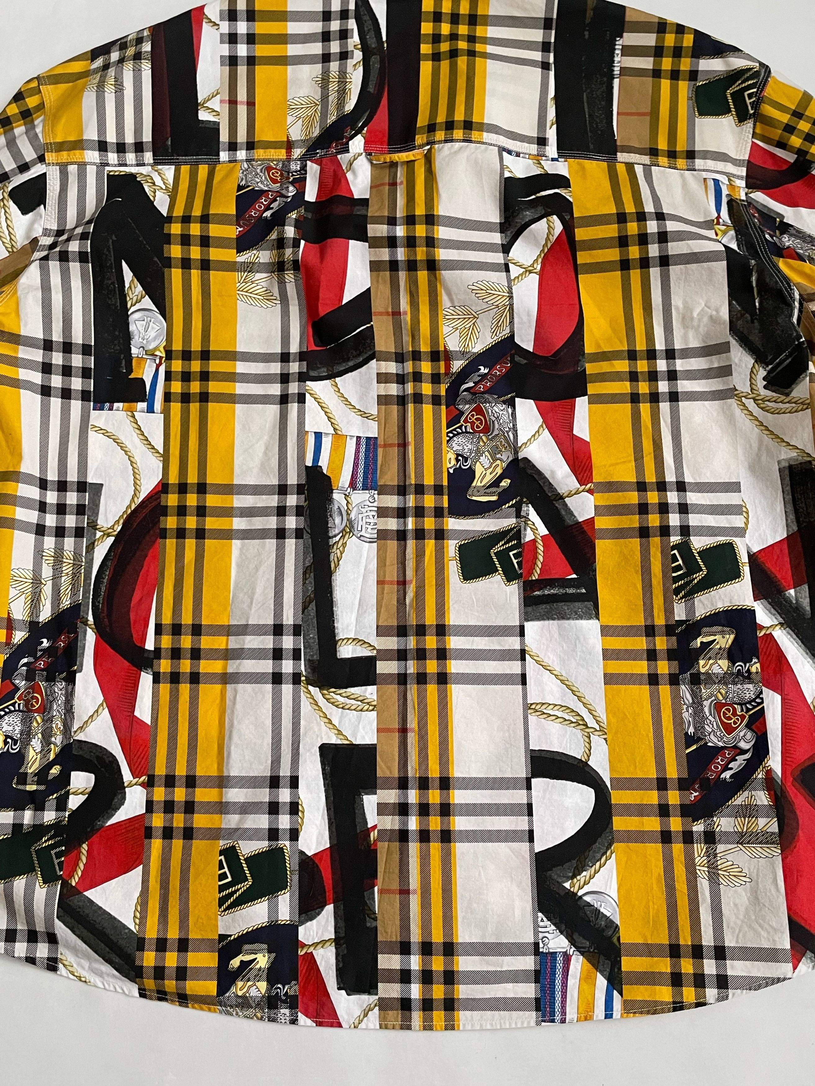 Burberry Burberry Monogram multicolor button shirt Size US L / EU 52-54 / 3 - 17 Thumbnail