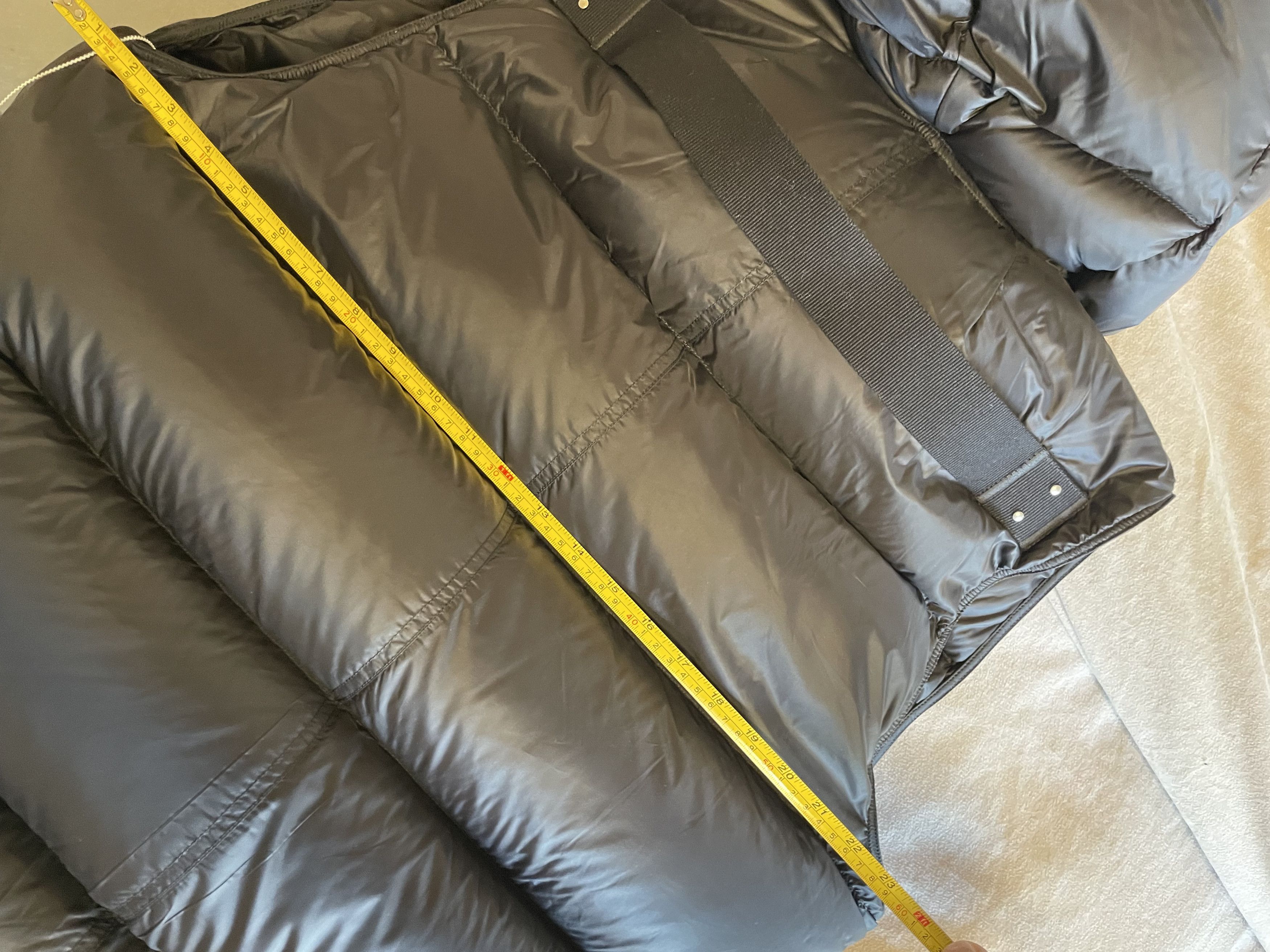 Rick Owens Luxor down vest jacket hooded liner size 50 Size US M / EU 48-50 / 2 - 6 Thumbnail
